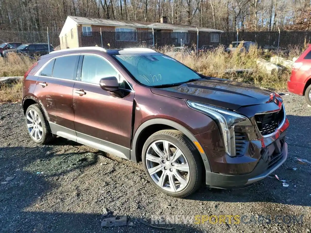 4 Photograph of a damaged car 1GYFZDR46LF075567 CADILLAC XT4 2020