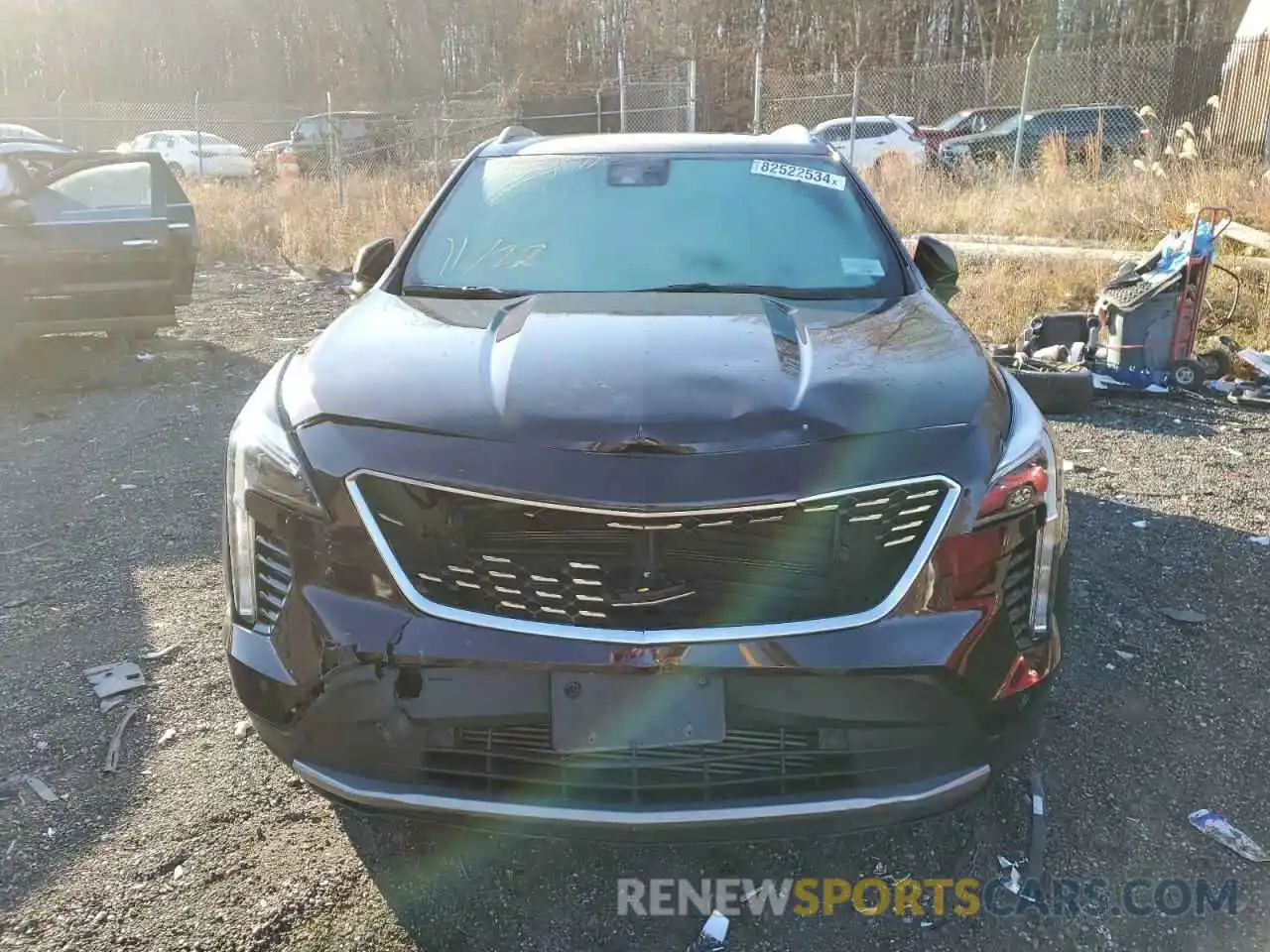 5 Photograph of a damaged car 1GYFZDR46LF075567 CADILLAC XT4 2020