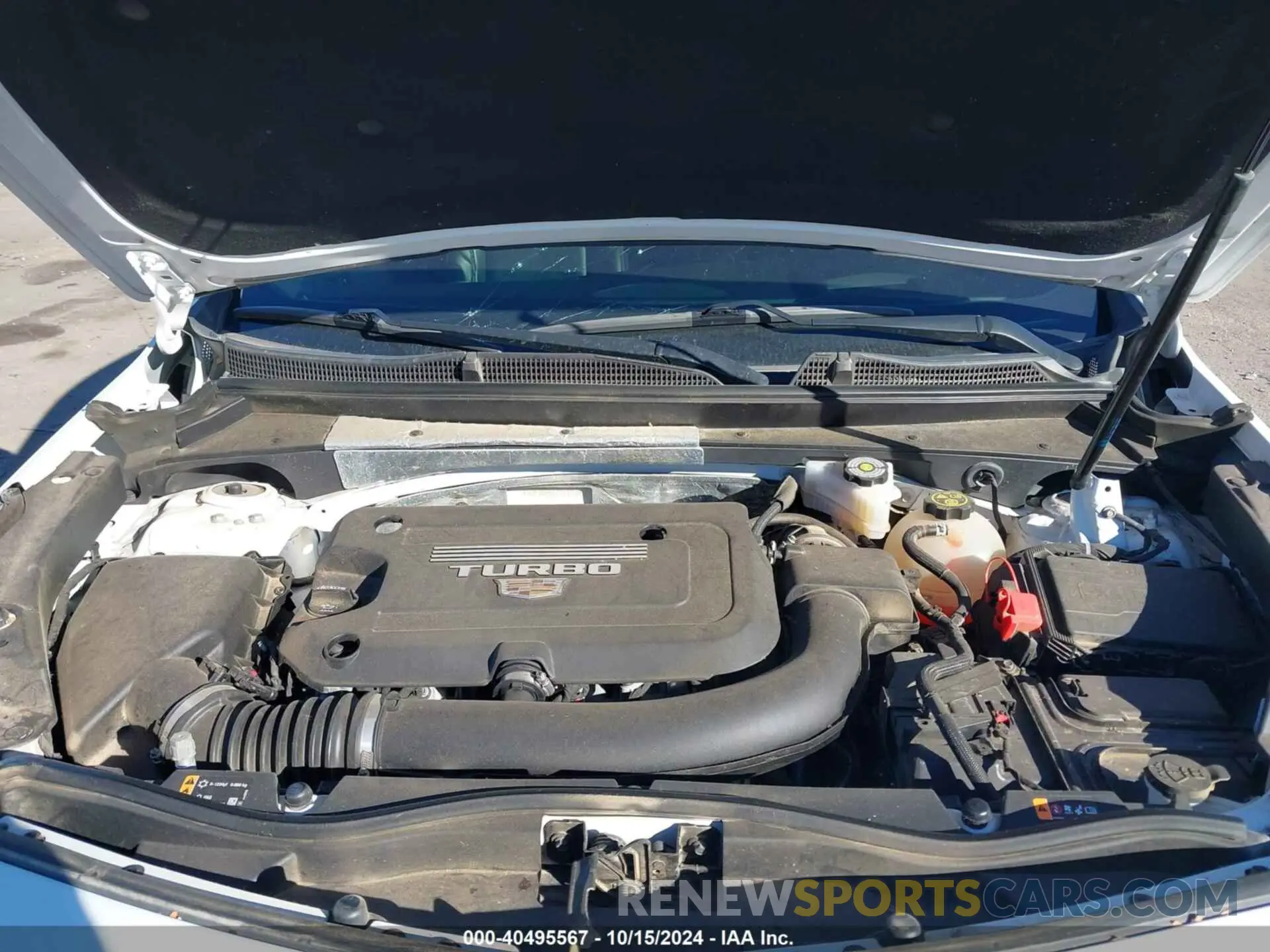 10 Photograph of a damaged car 1GYFZDR46LF083118 CADILLAC XT4 2020