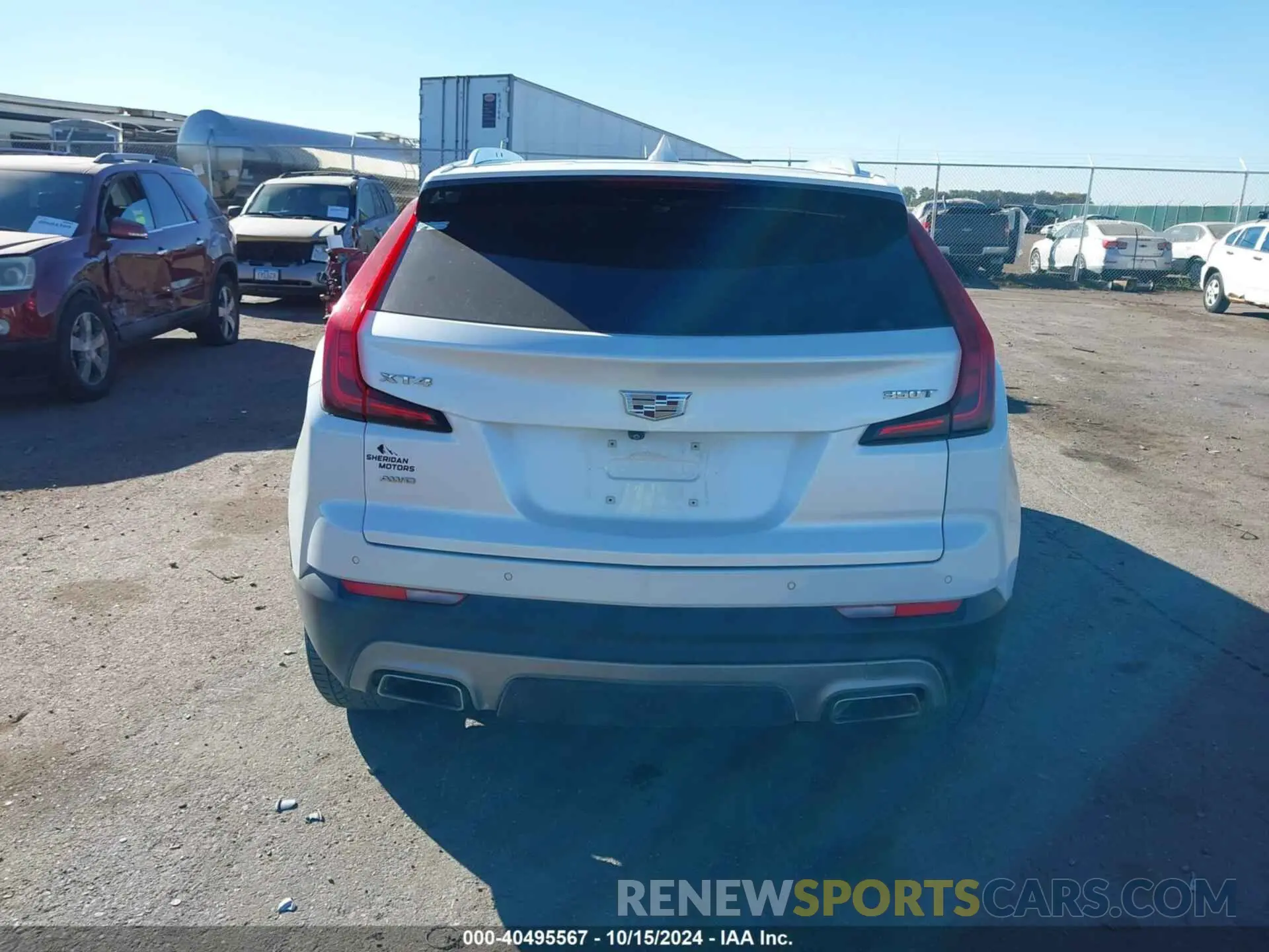 16 Photograph of a damaged car 1GYFZDR46LF083118 CADILLAC XT4 2020