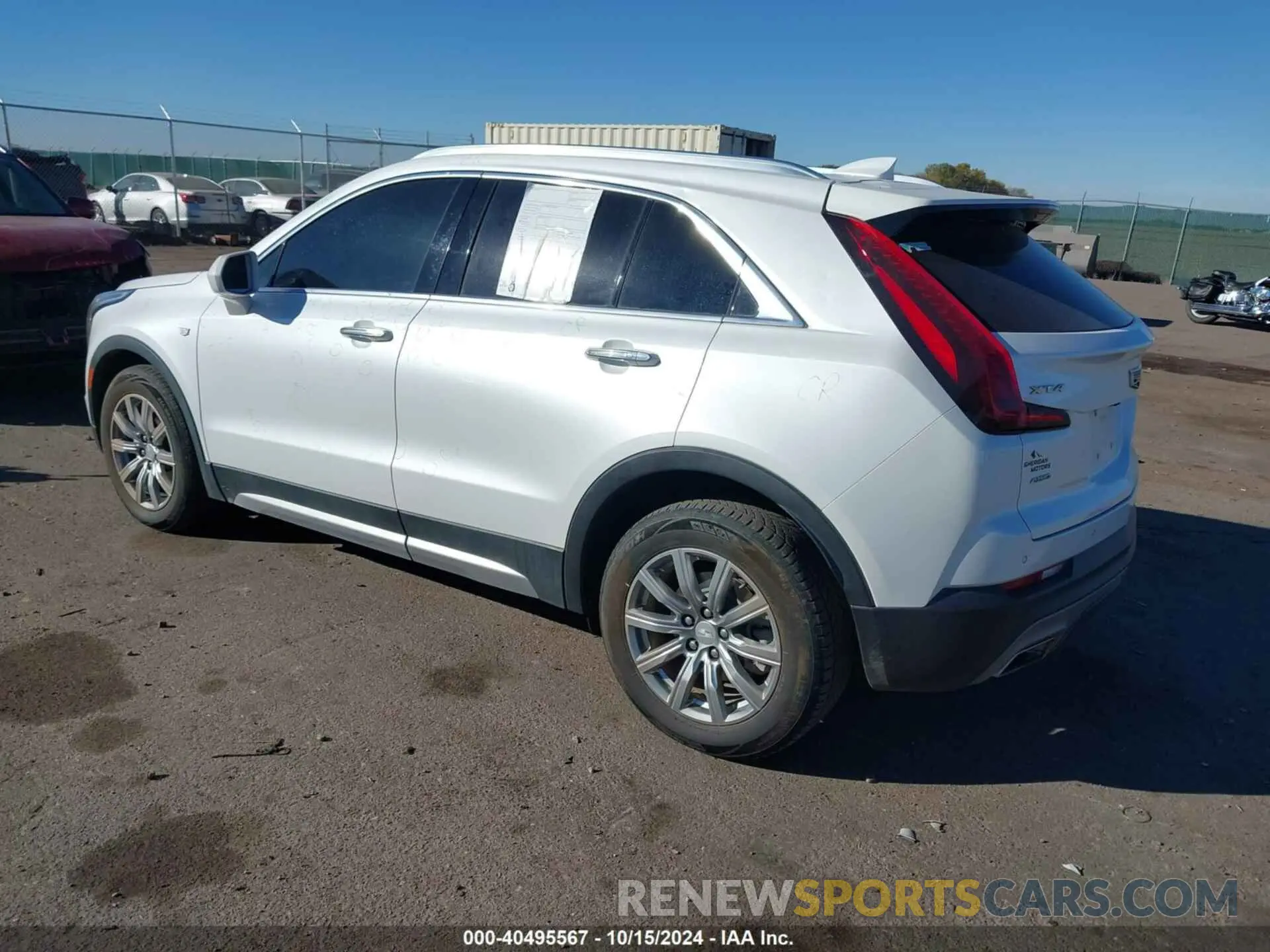 3 Photograph of a damaged car 1GYFZDR46LF083118 CADILLAC XT4 2020