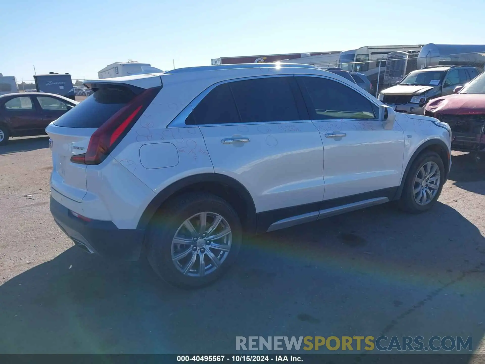 4 Photograph of a damaged car 1GYFZDR46LF083118 CADILLAC XT4 2020