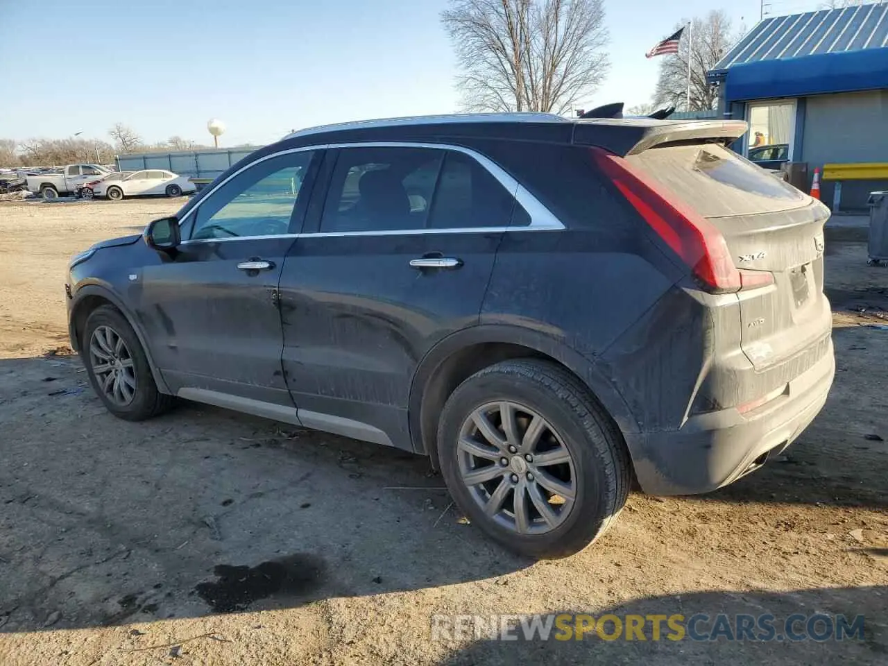 2 Photograph of a damaged car 1GYFZDR47LF088070 CADILLAC XT4 2020
