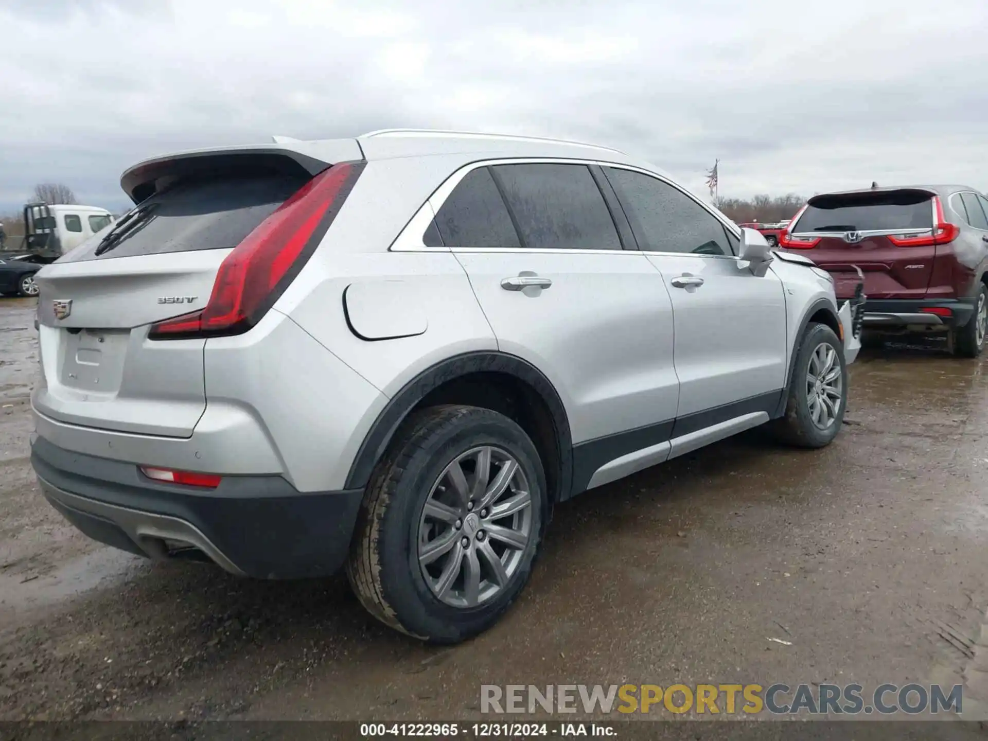 4 Photograph of a damaged car 1GYFZDR49LF056320 CADILLAC XT4 2020