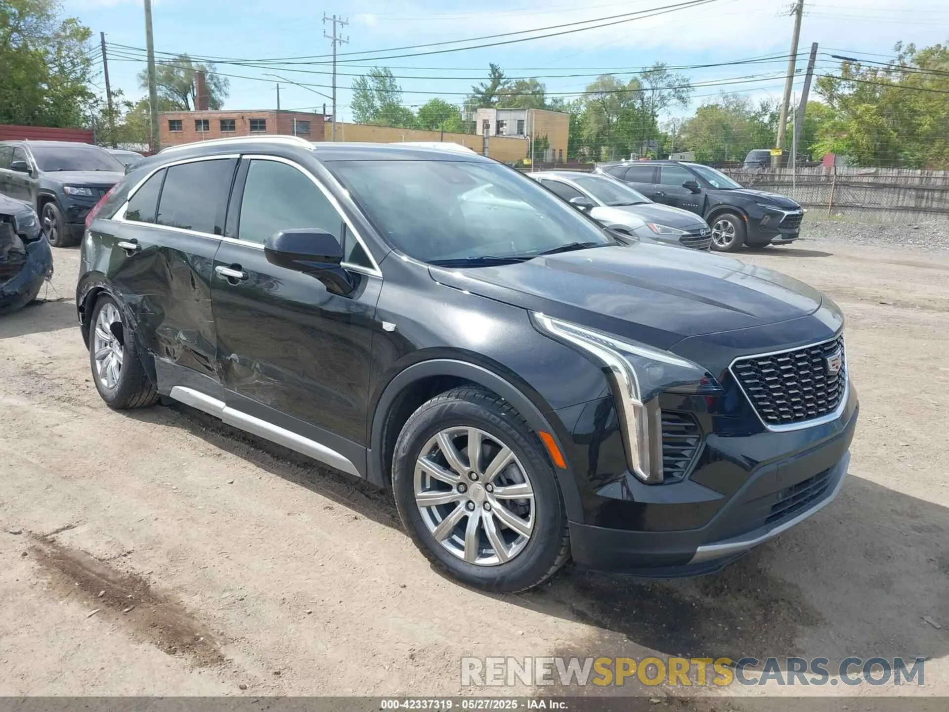 1 Photograph of a damaged car 1GYFZDR4XLF081159 CADILLAC XT4 2020