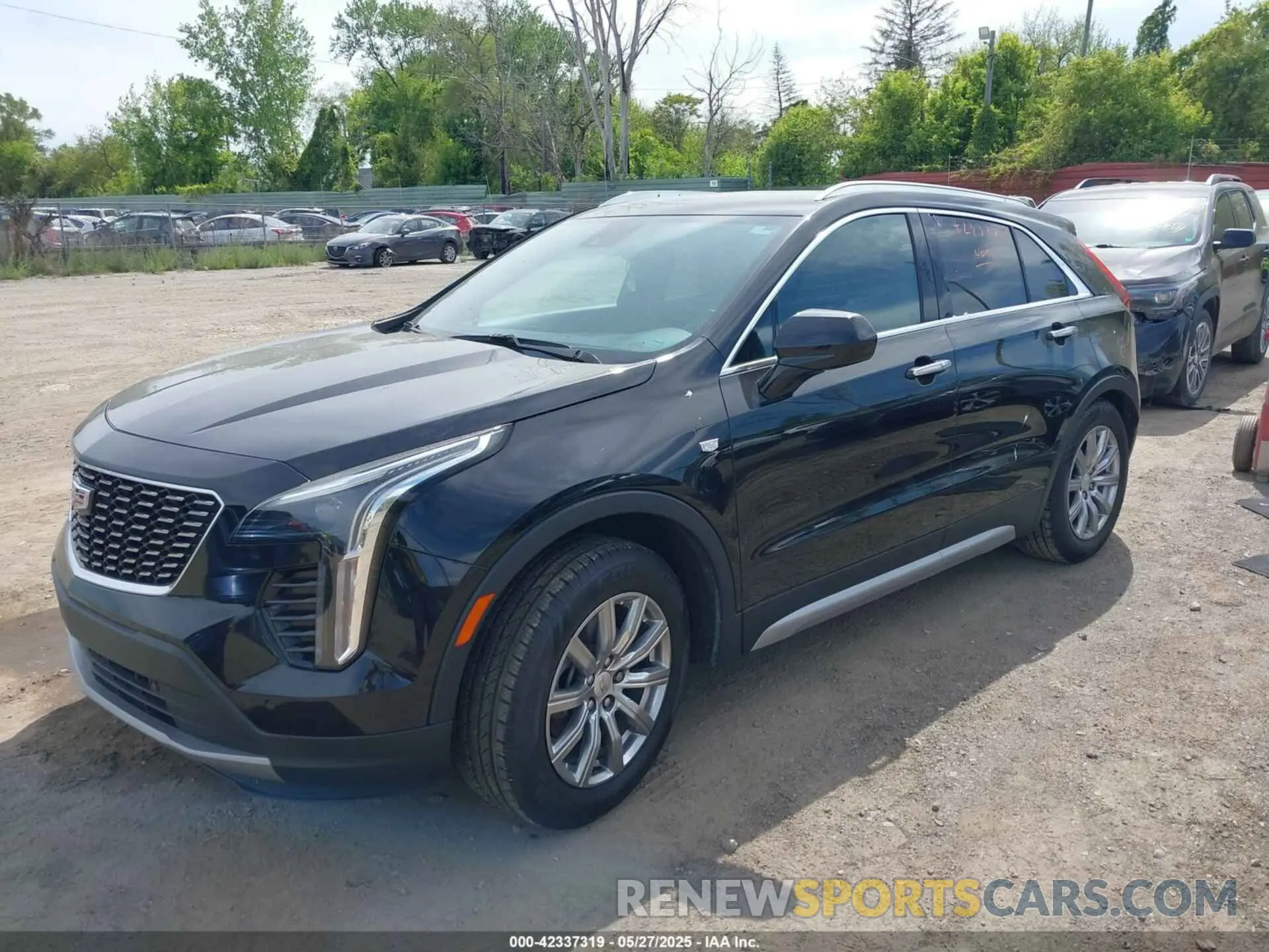 2 Photograph of a damaged car 1GYFZDR4XLF081159 CADILLAC XT4 2020