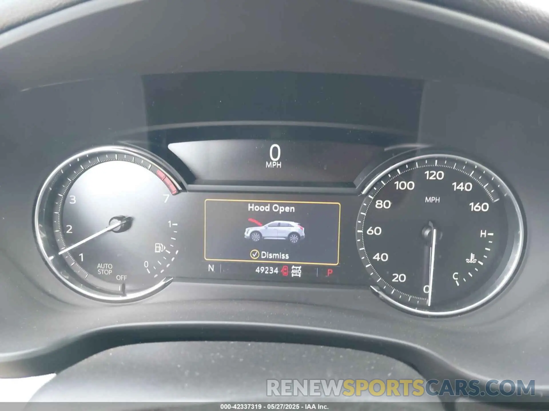 7 Photograph of a damaged car 1GYFZDR4XLF081159 CADILLAC XT4 2020