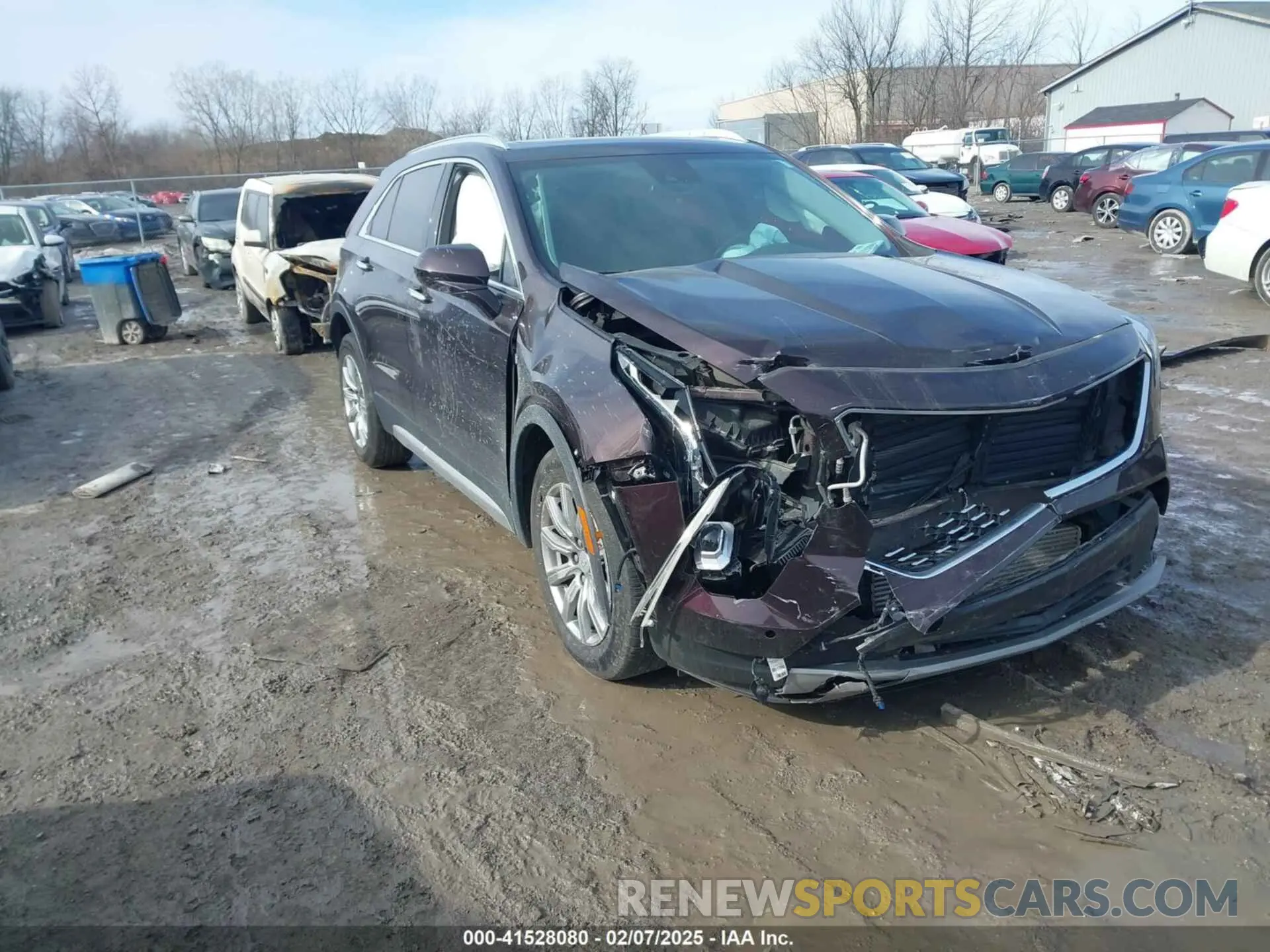 1 Photograph of a damaged car 1GYFZDR4XLF085471 CADILLAC XT4 2020