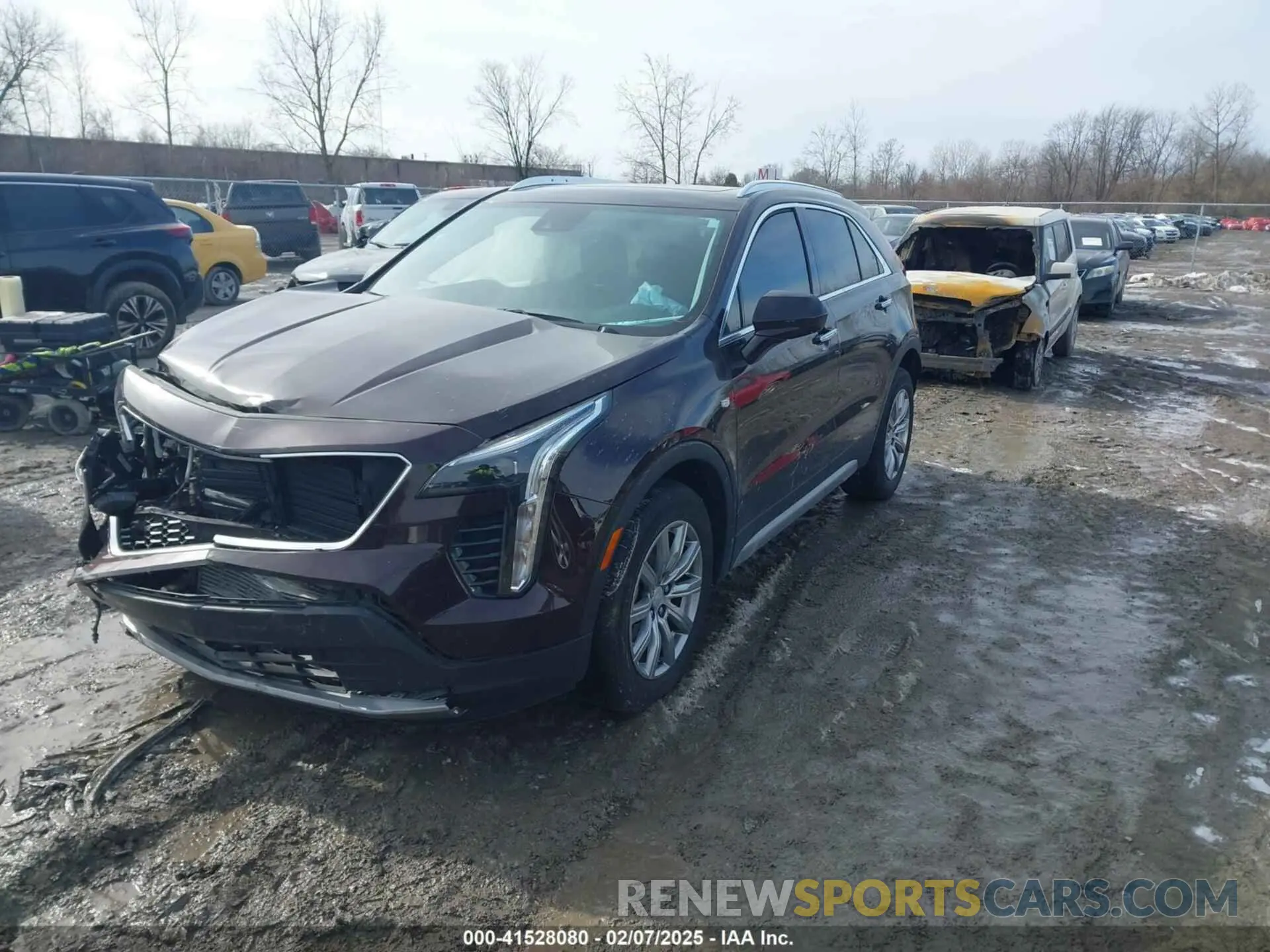 2 Photograph of a damaged car 1GYFZDR4XLF085471 CADILLAC XT4 2020