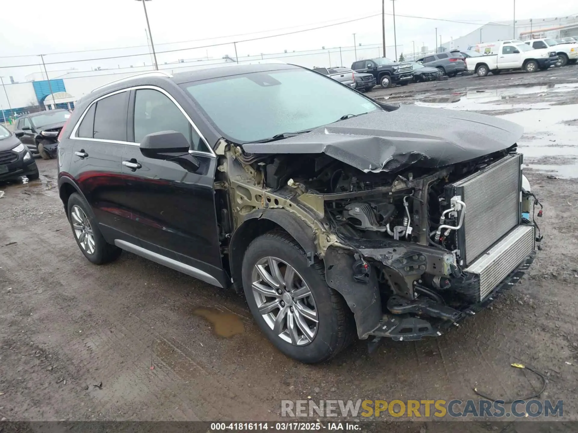 1 Photograph of a damaged car 1GYFZDR4XLF101426 CADILLAC XT4 2020