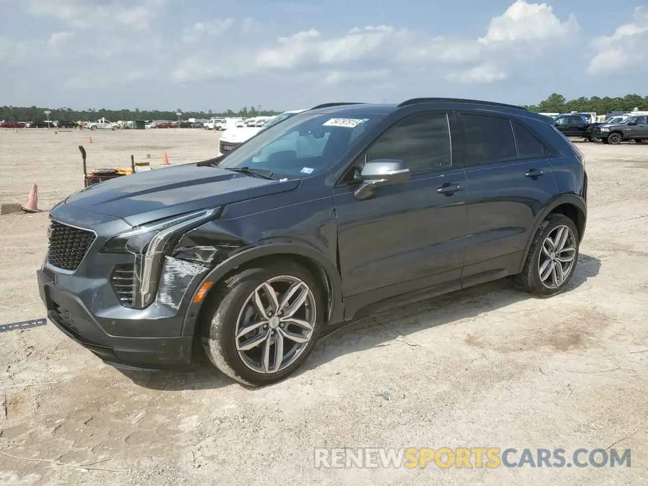 1 Photograph of a damaged car 1GYFZER40LF012664 CADILLAC XT4 2020