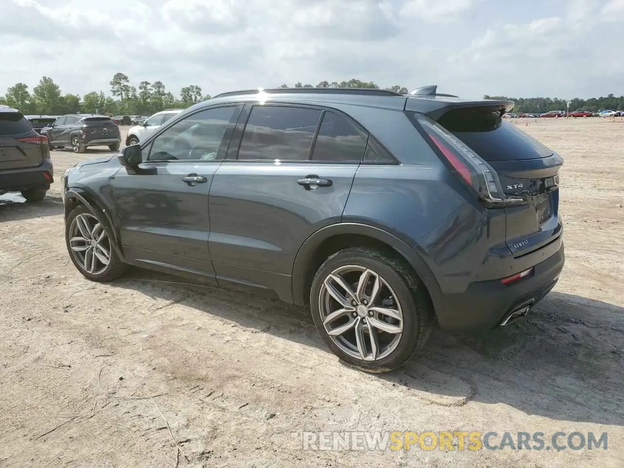 2 Photograph of a damaged car 1GYFZER40LF012664 CADILLAC XT4 2020