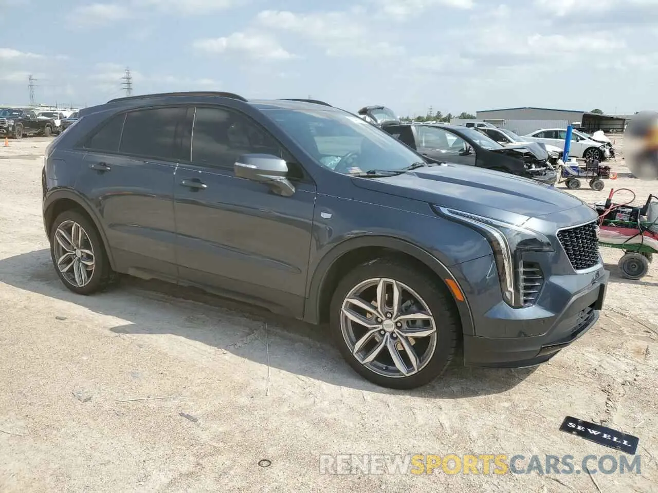 4 Photograph of a damaged car 1GYFZER40LF012664 CADILLAC XT4 2020