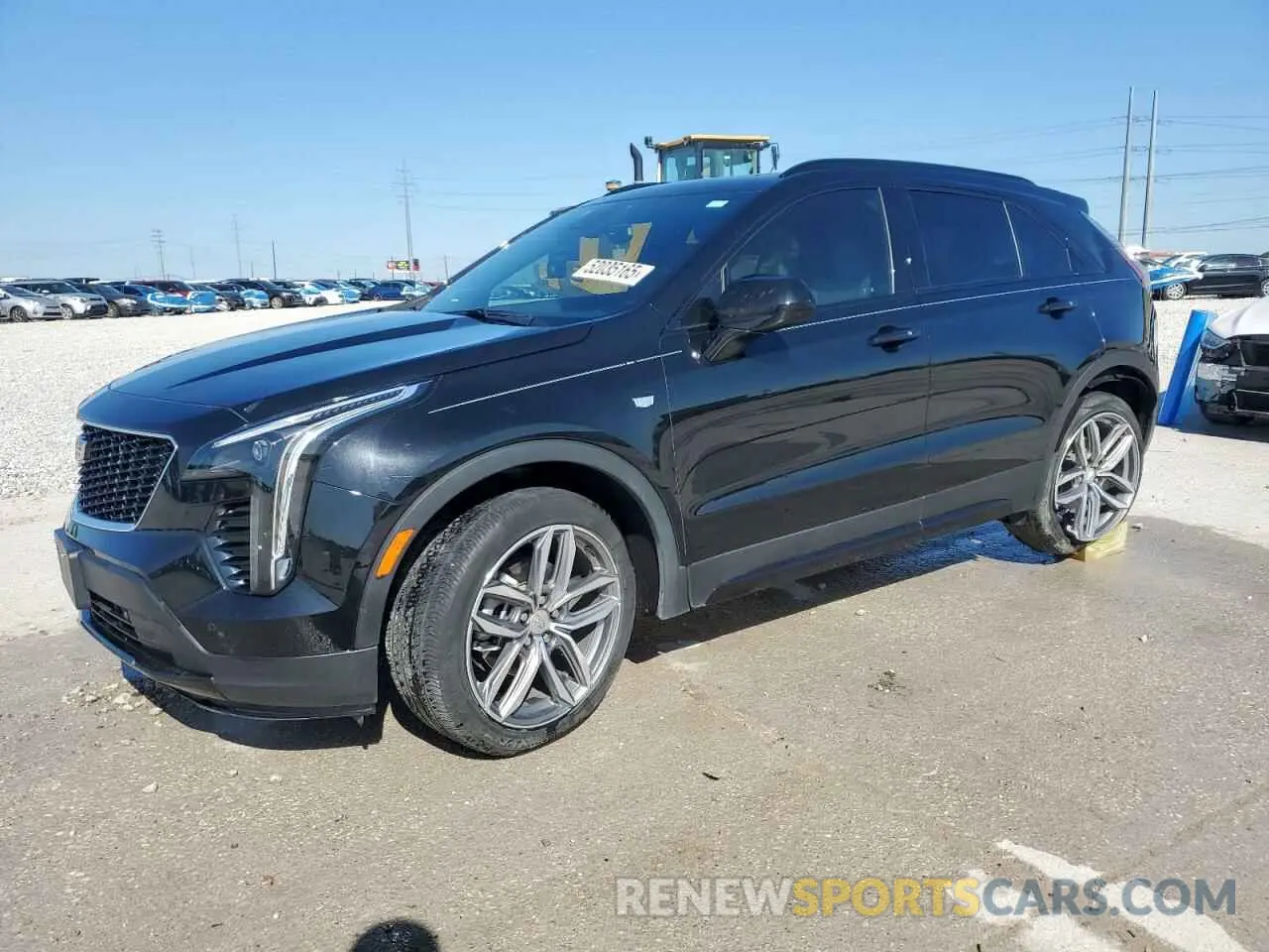 1 Photograph of a damaged car 1GYFZER40LF141634 CADILLAC XT4 2020