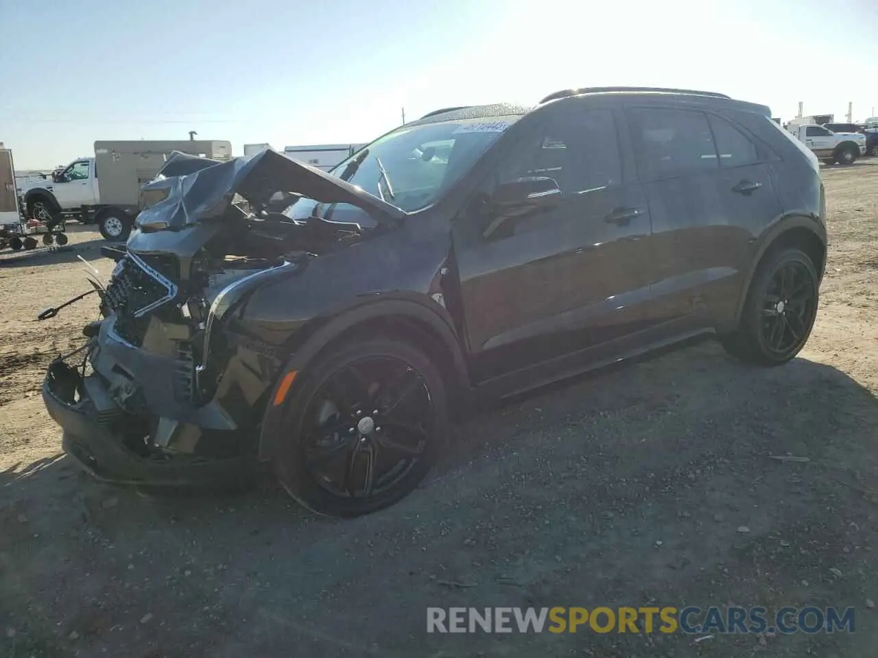 1 Photograph of a damaged car 1GYFZER42LF060280 CADILLAC XT4 2020