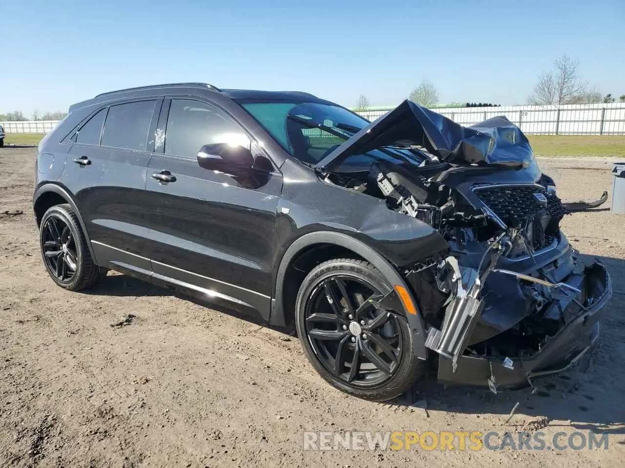 4 Photograph of a damaged car 1GYFZER42LF060280 CADILLAC XT4 2020