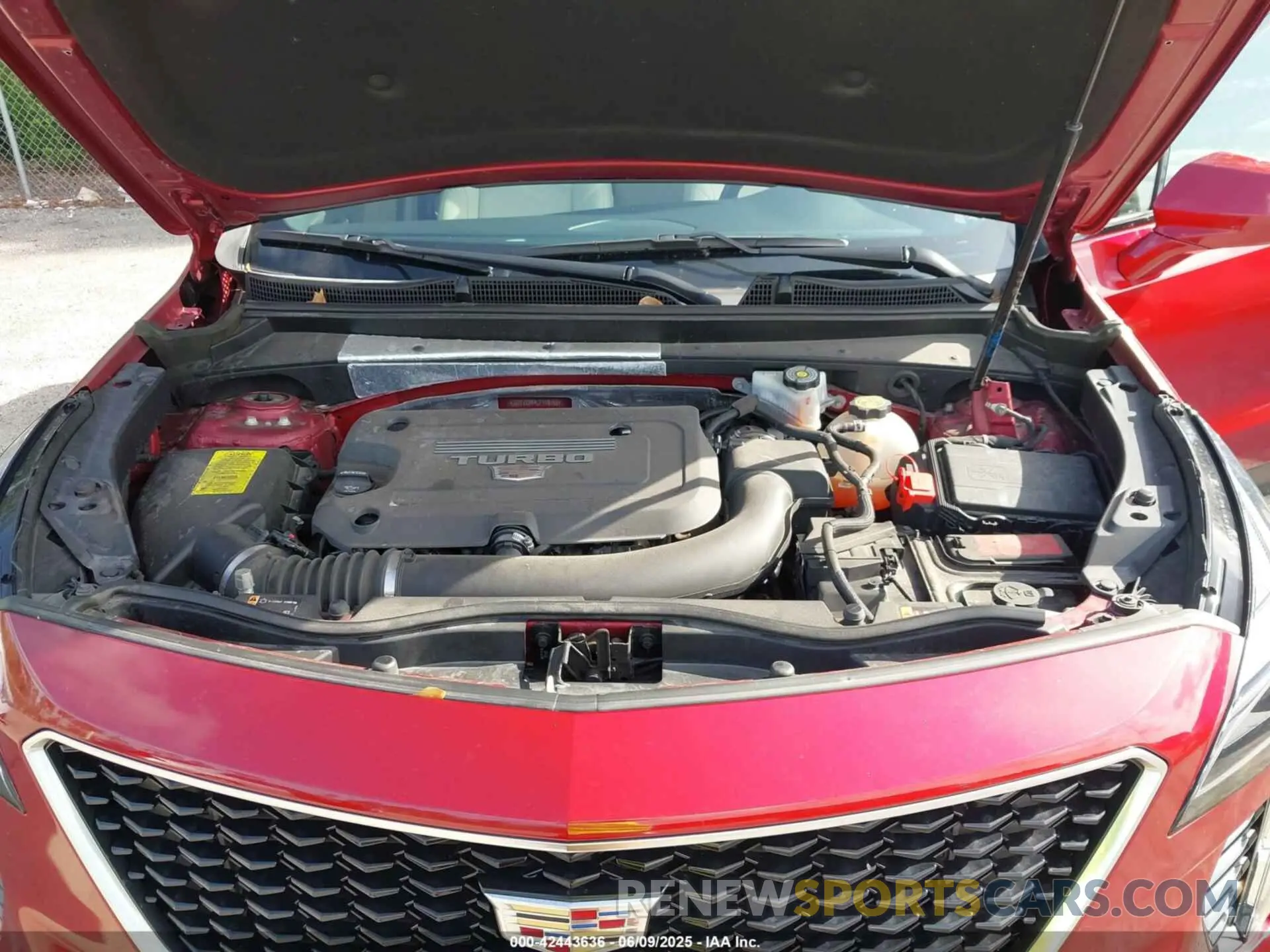 10 Photograph of a damaged car 1GYFZER44LF116168 CADILLAC XT4 2020