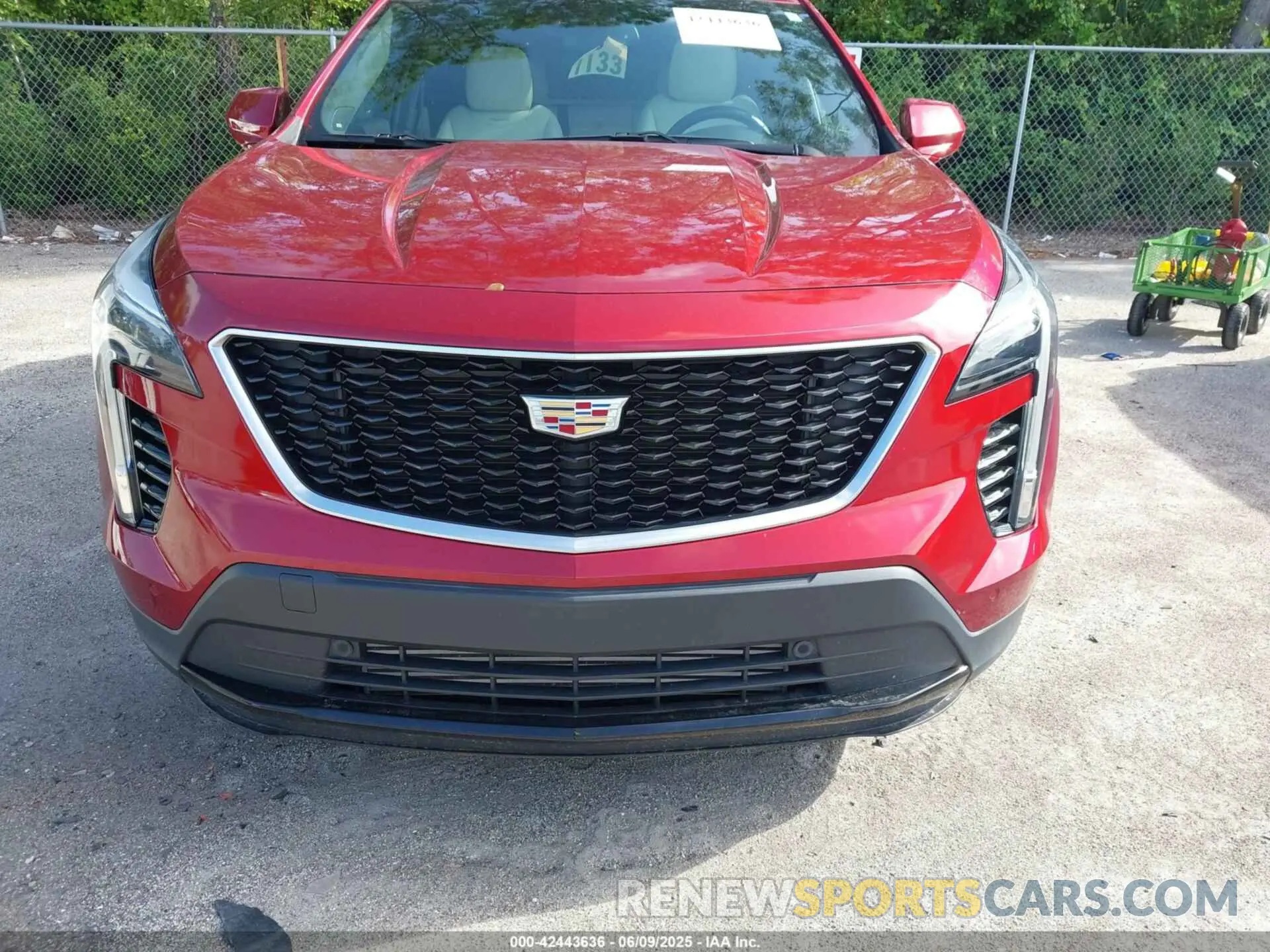 13 Photograph of a damaged car 1GYFZER44LF116168 CADILLAC XT4 2020