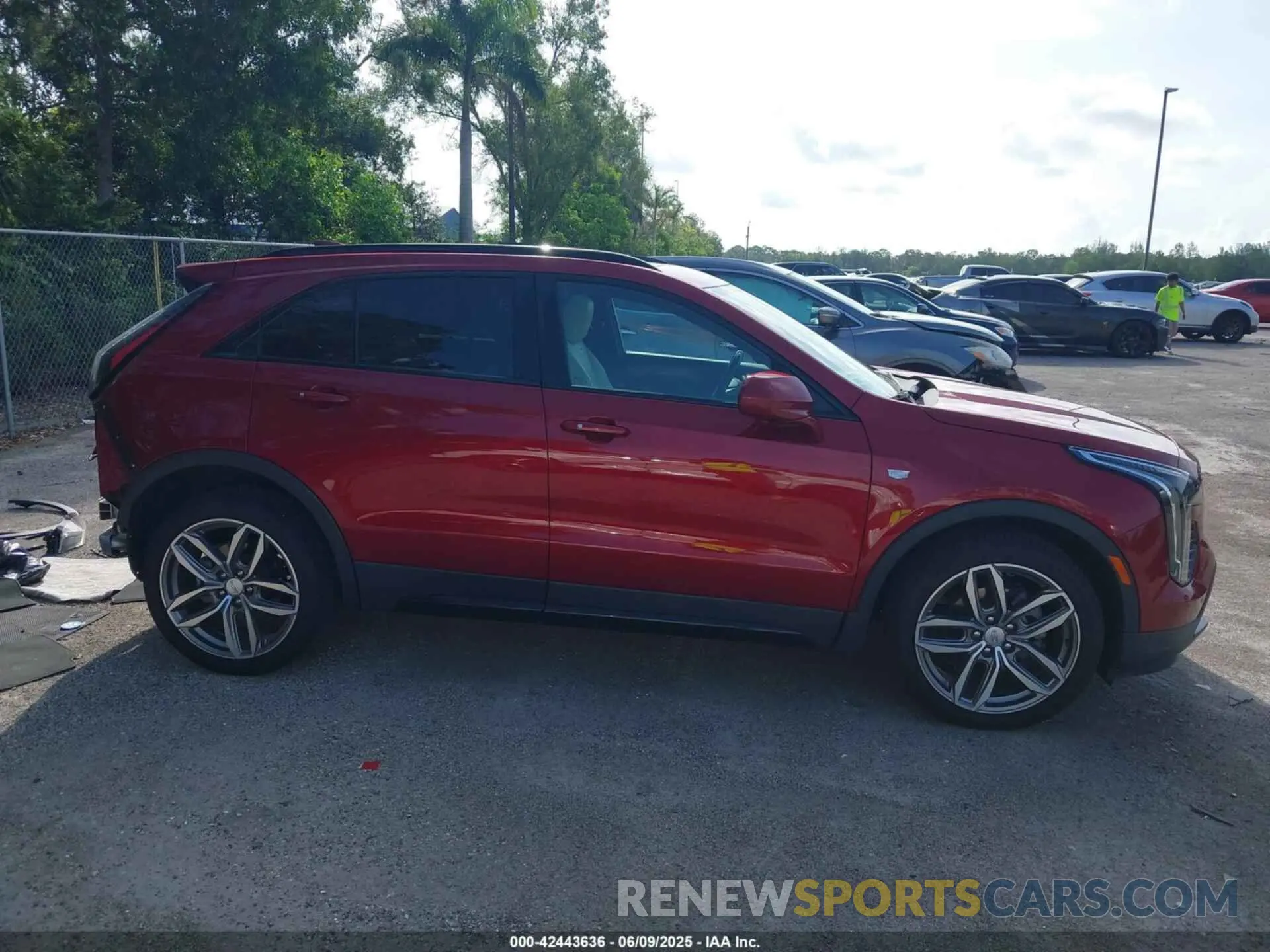 14 Photograph of a damaged car 1GYFZER44LF116168 CADILLAC XT4 2020