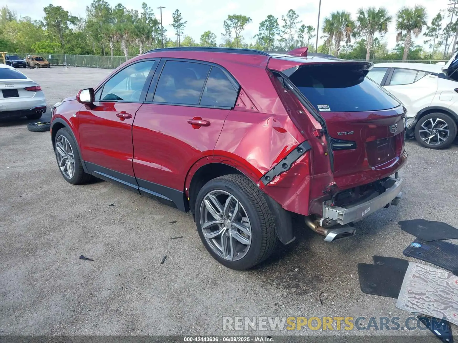 3 Photograph of a damaged car 1GYFZER44LF116168 CADILLAC XT4 2020