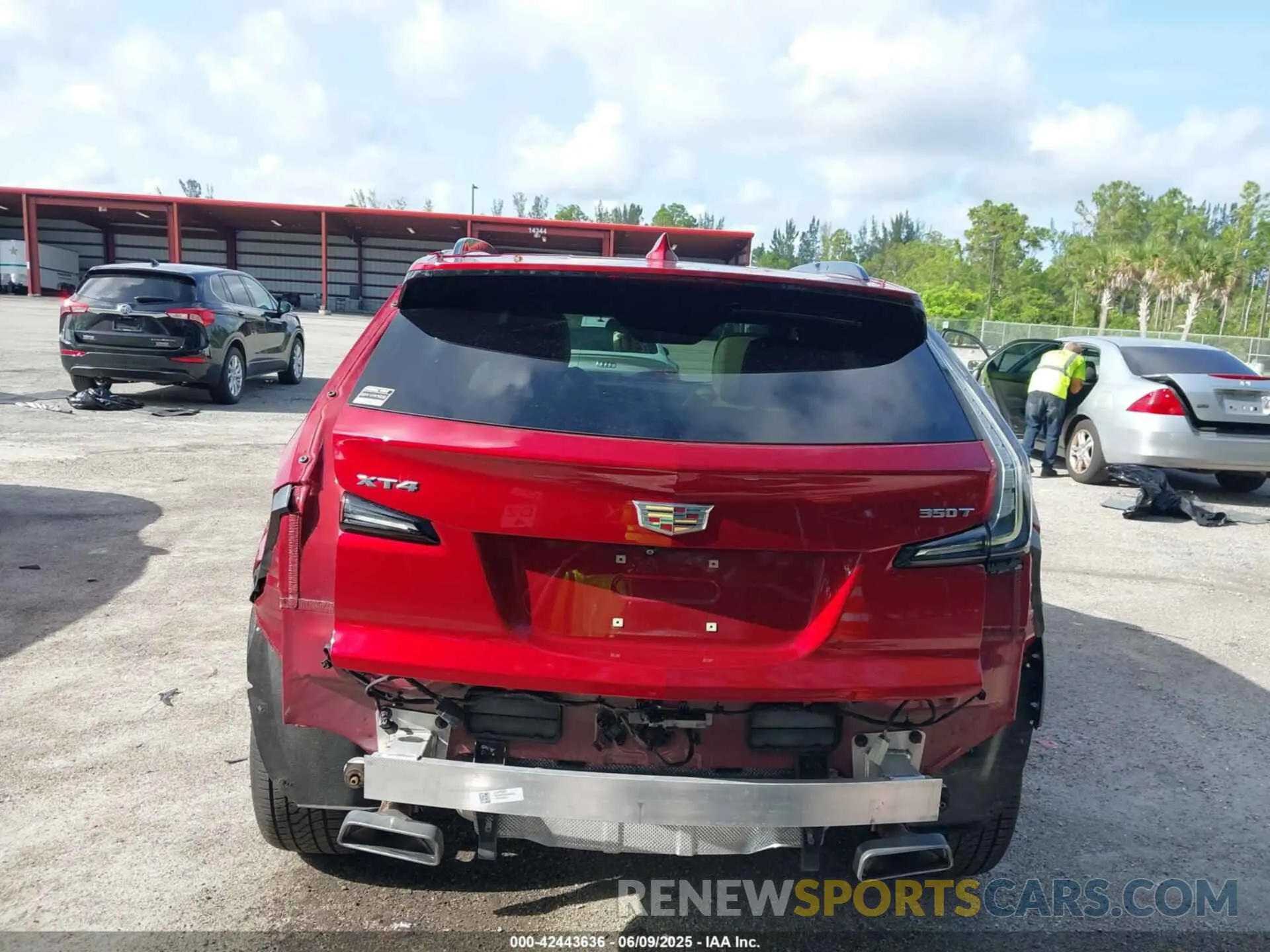 6 Photograph of a damaged car 1GYFZER44LF116168 CADILLAC XT4 2020