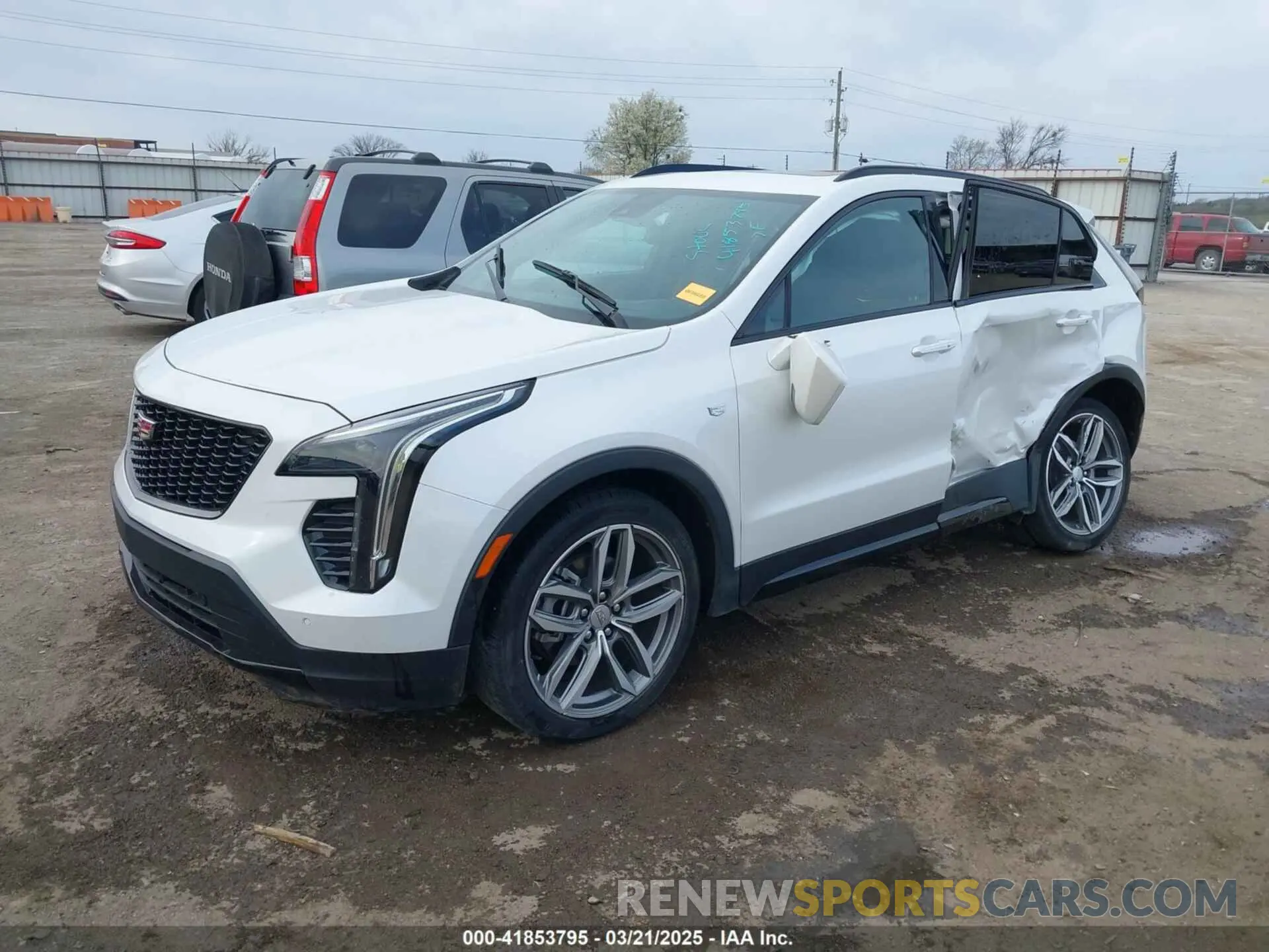 2 Photograph of a damaged car 1GYFZER45LF148806 CADILLAC XT4 2020