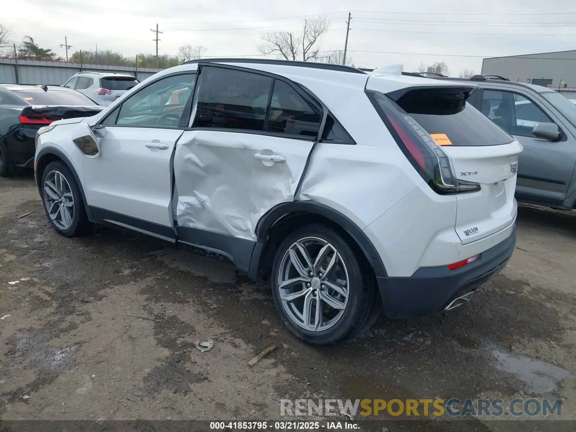 3 Photograph of a damaged car 1GYFZER45LF148806 CADILLAC XT4 2020