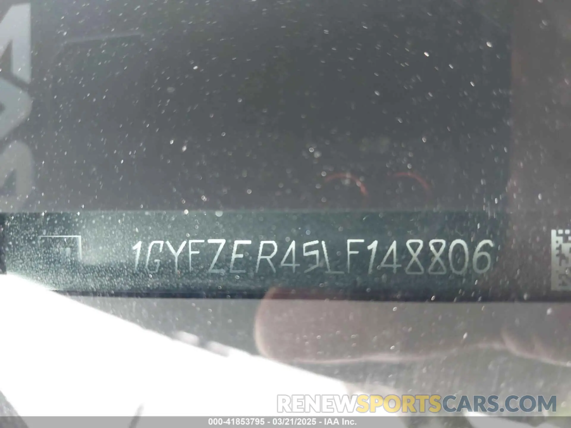 9 Photograph of a damaged car 1GYFZER45LF148806 CADILLAC XT4 2020