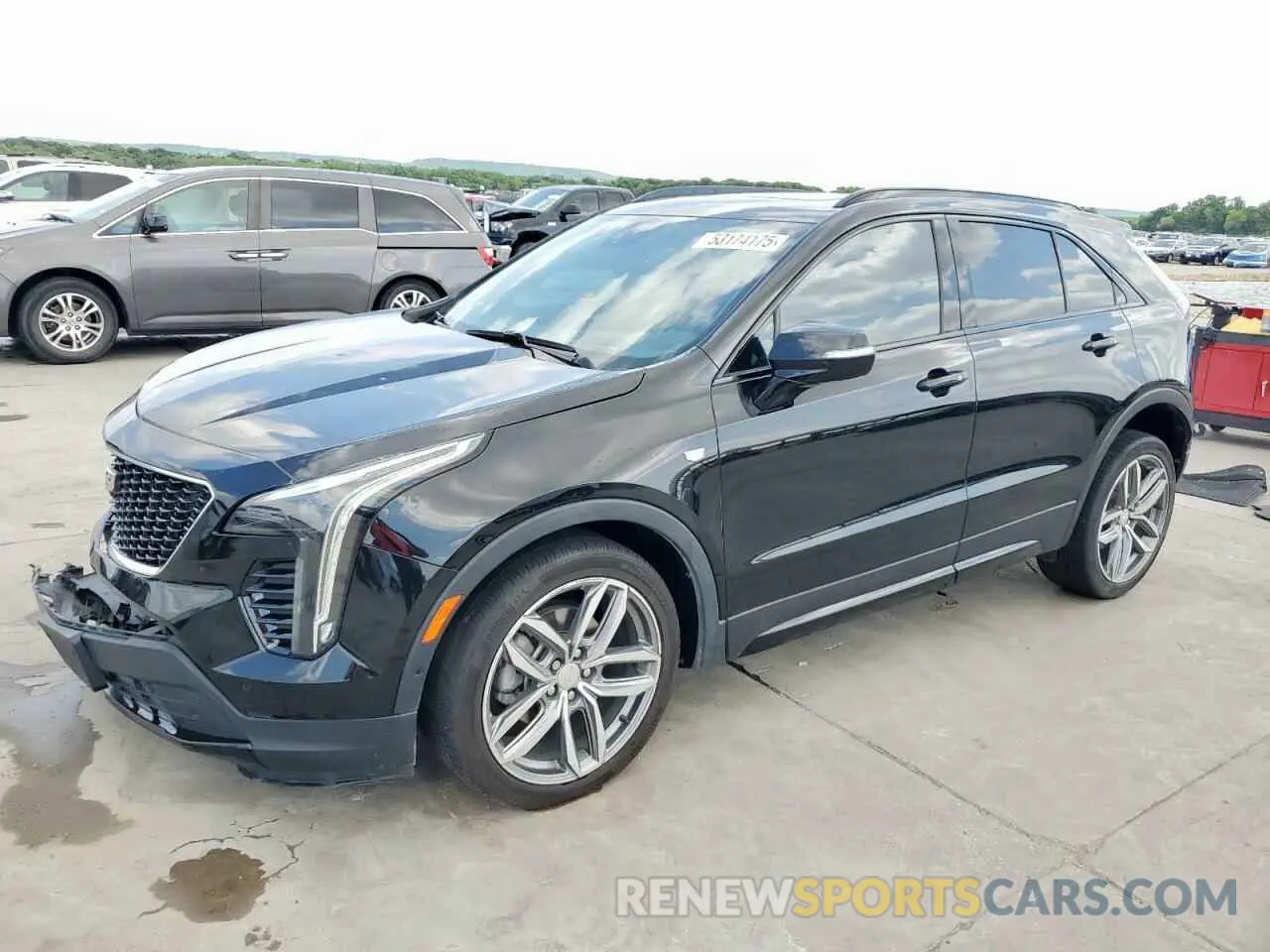 1 Photograph of a damaged car 1GYFZER47LF146488 CADILLAC XT4 2020