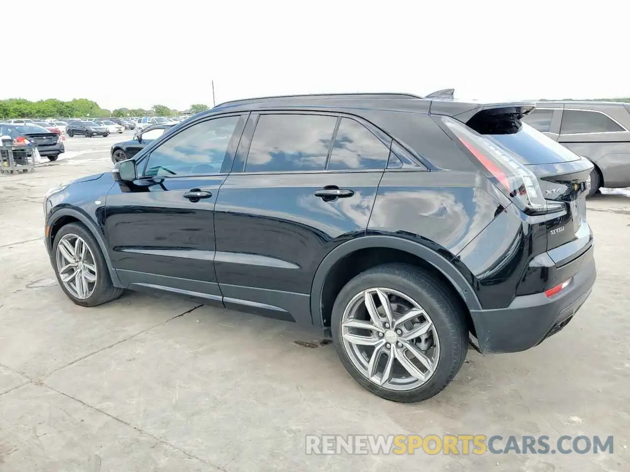 2 Photograph of a damaged car 1GYFZER47LF146488 CADILLAC XT4 2020