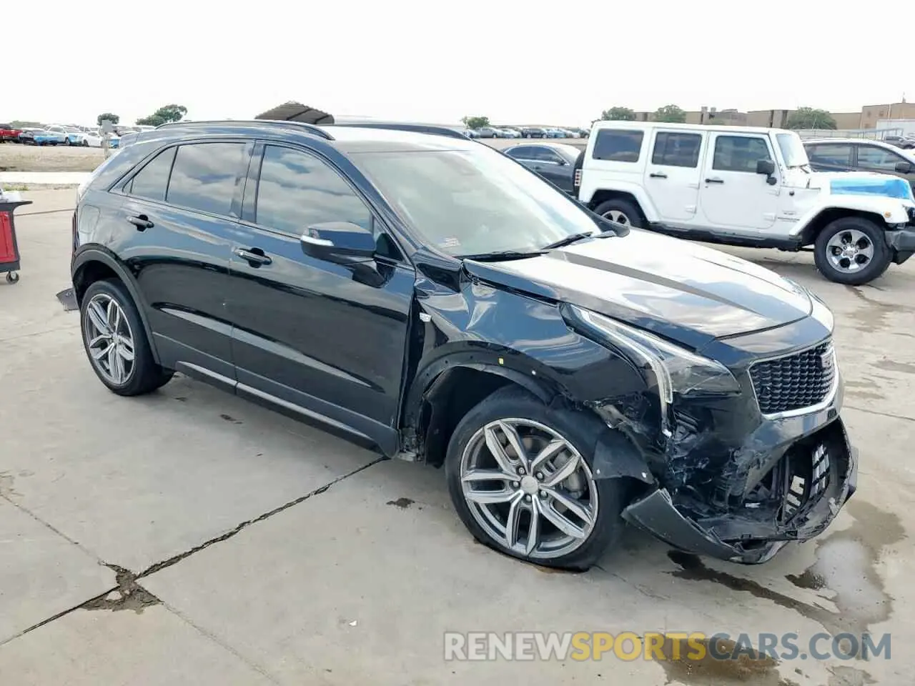 4 Photograph of a damaged car 1GYFZER47LF146488 CADILLAC XT4 2020