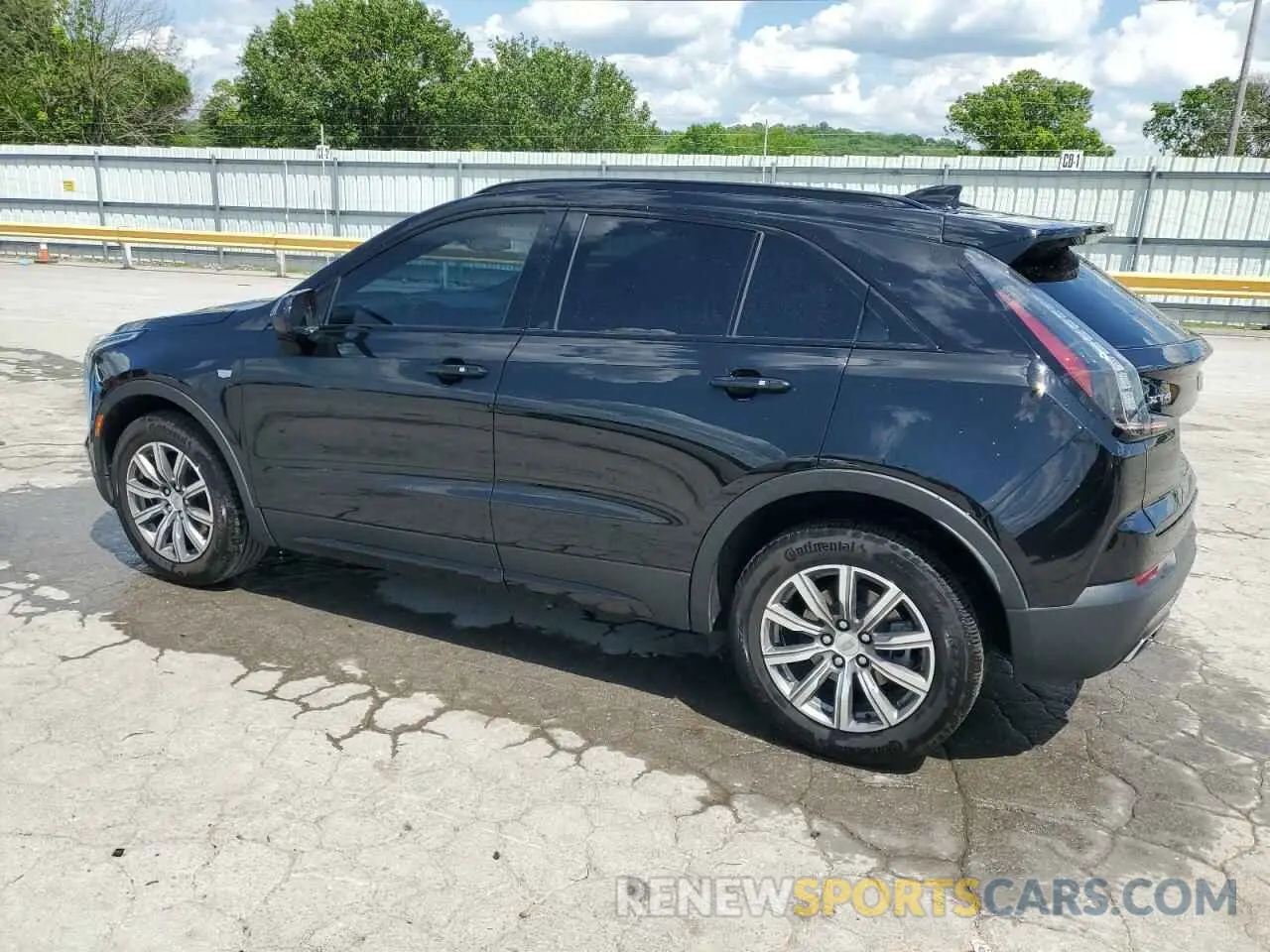 2 Photograph of a damaged car 1GYFZER48LF012489 CADILLAC XT4 2020
