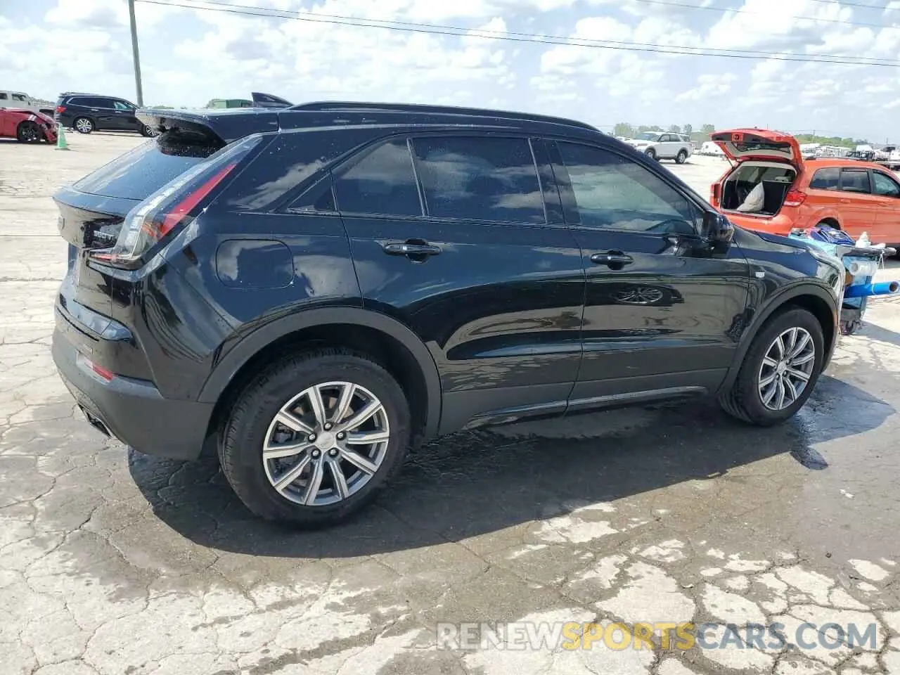 3 Photograph of a damaged car 1GYFZER48LF012489 CADILLAC XT4 2020