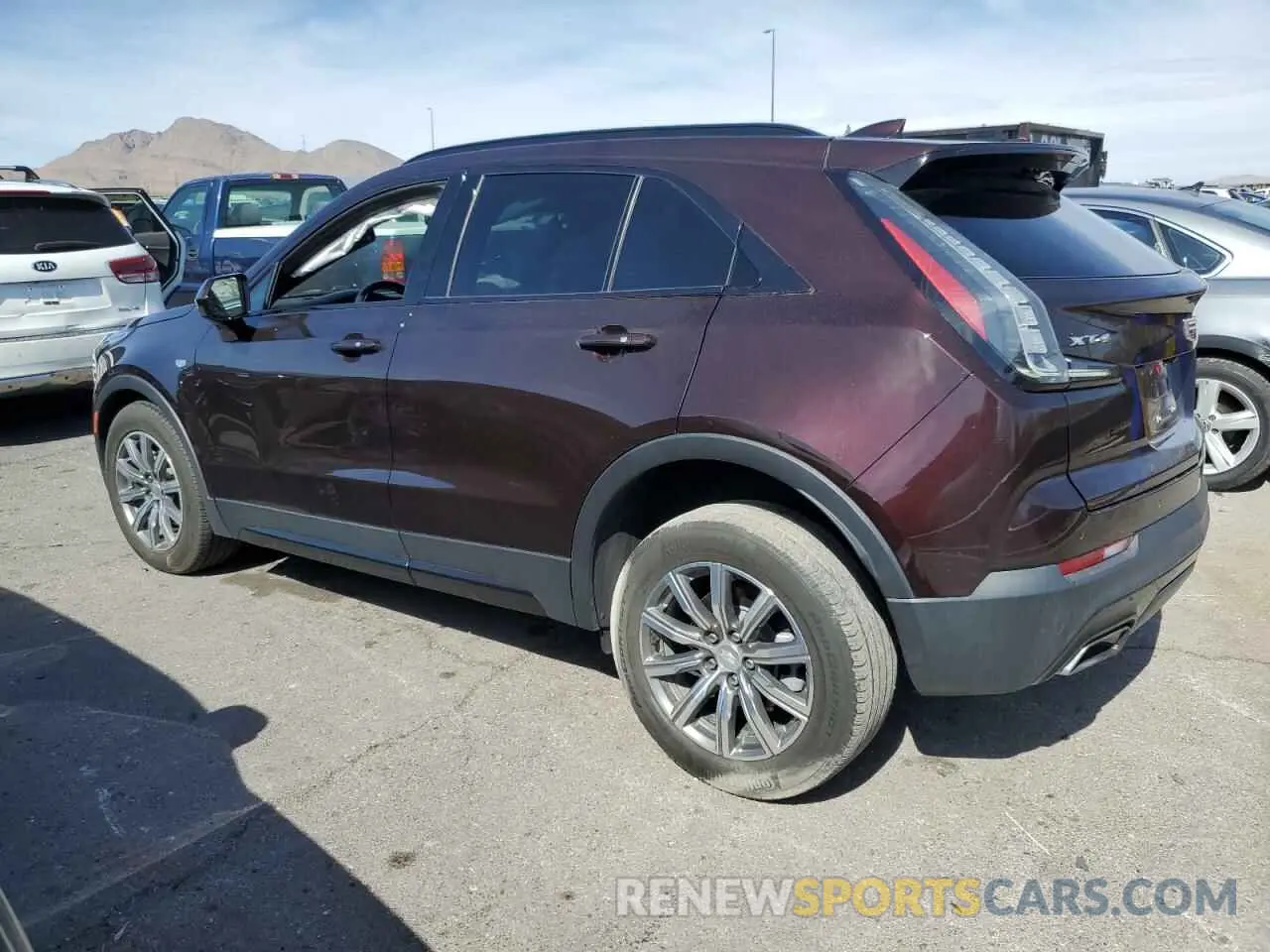 2 Photograph of a damaged car 1GYFZER48LF112432 CADILLAC XT4 2020