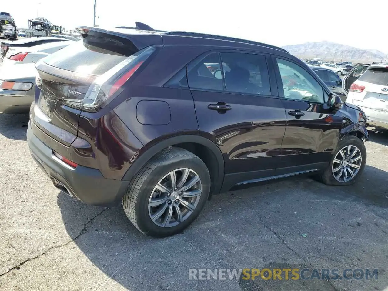 3 Photograph of a damaged car 1GYFZER48LF112432 CADILLAC XT4 2020