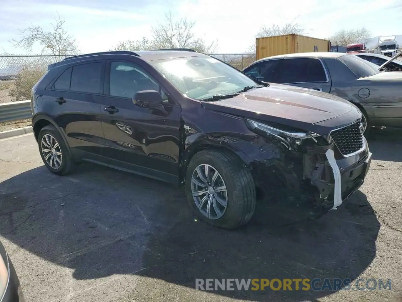 4 Photograph of a damaged car 1GYFZER48LF112432 CADILLAC XT4 2020