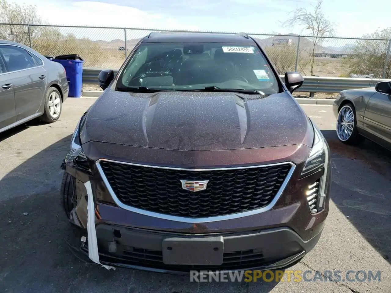 5 Photograph of a damaged car 1GYFZER48LF112432 CADILLAC XT4 2020