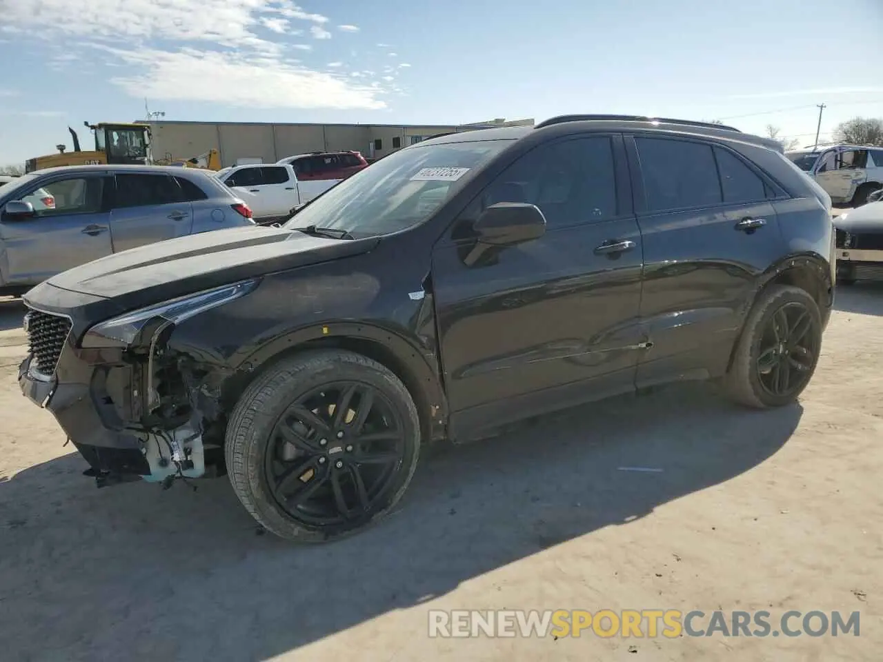 1 Photograph of a damaged car 1GYFZER49LF024652 CADILLAC XT4 2020