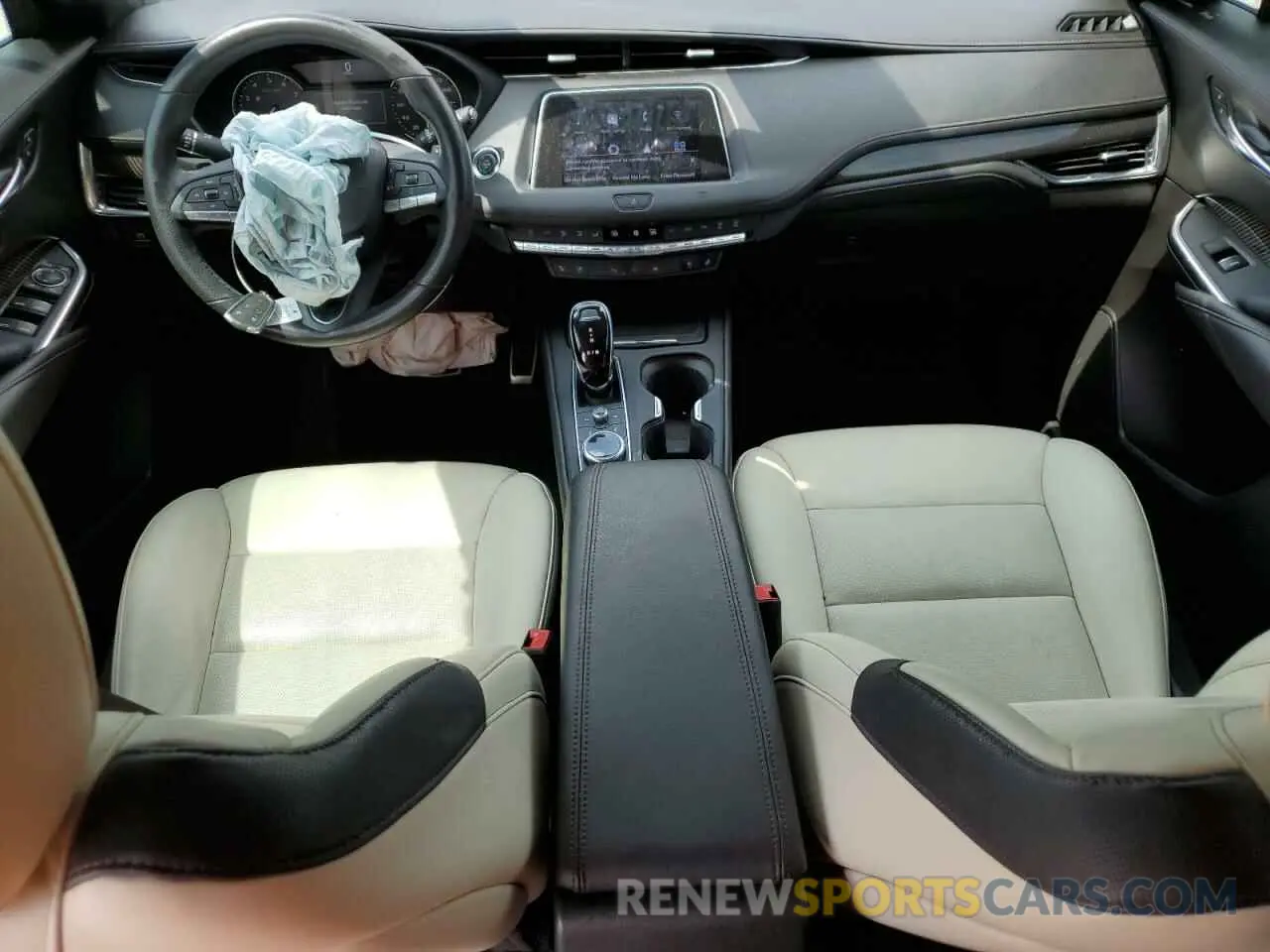 8 Photograph of a damaged car 1GYFZER49LF054184 CADILLAC XT4 2020