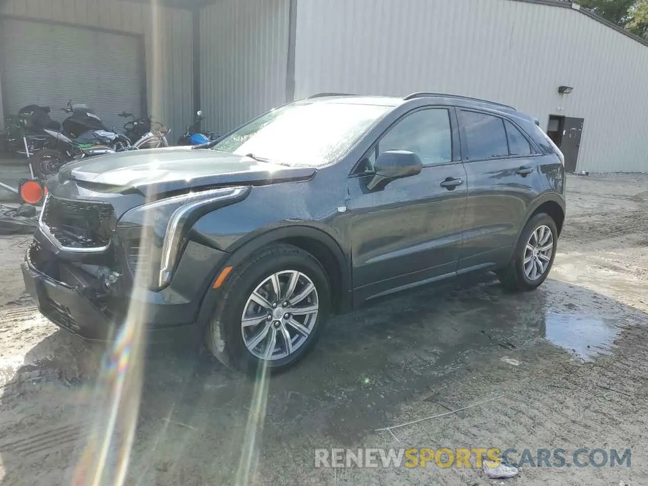1 Photograph of a damaged car 1GYFZER49LF142149 CADILLAC XT4 2020