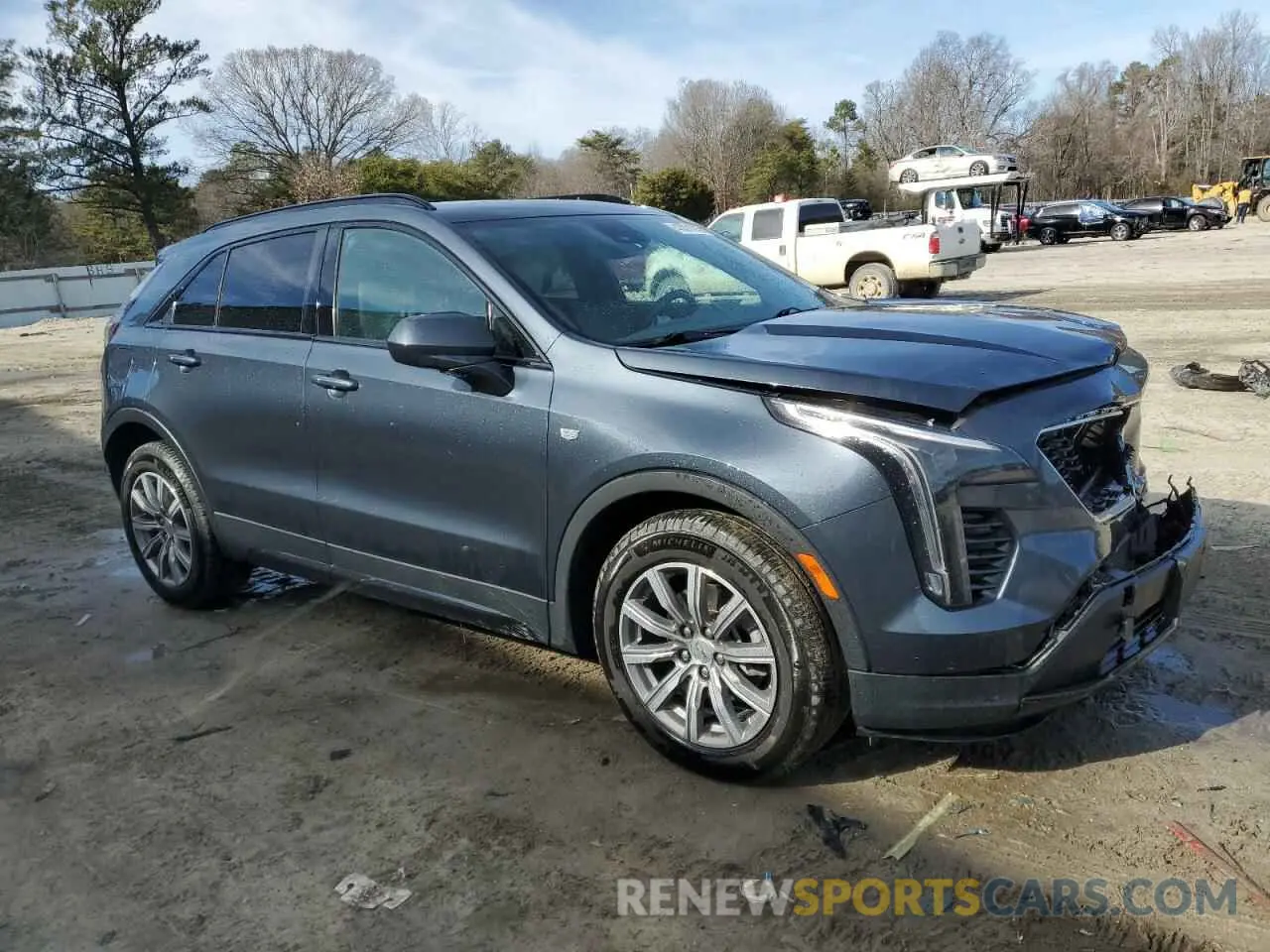4 Photograph of a damaged car 1GYFZER49LF142149 CADILLAC XT4 2020