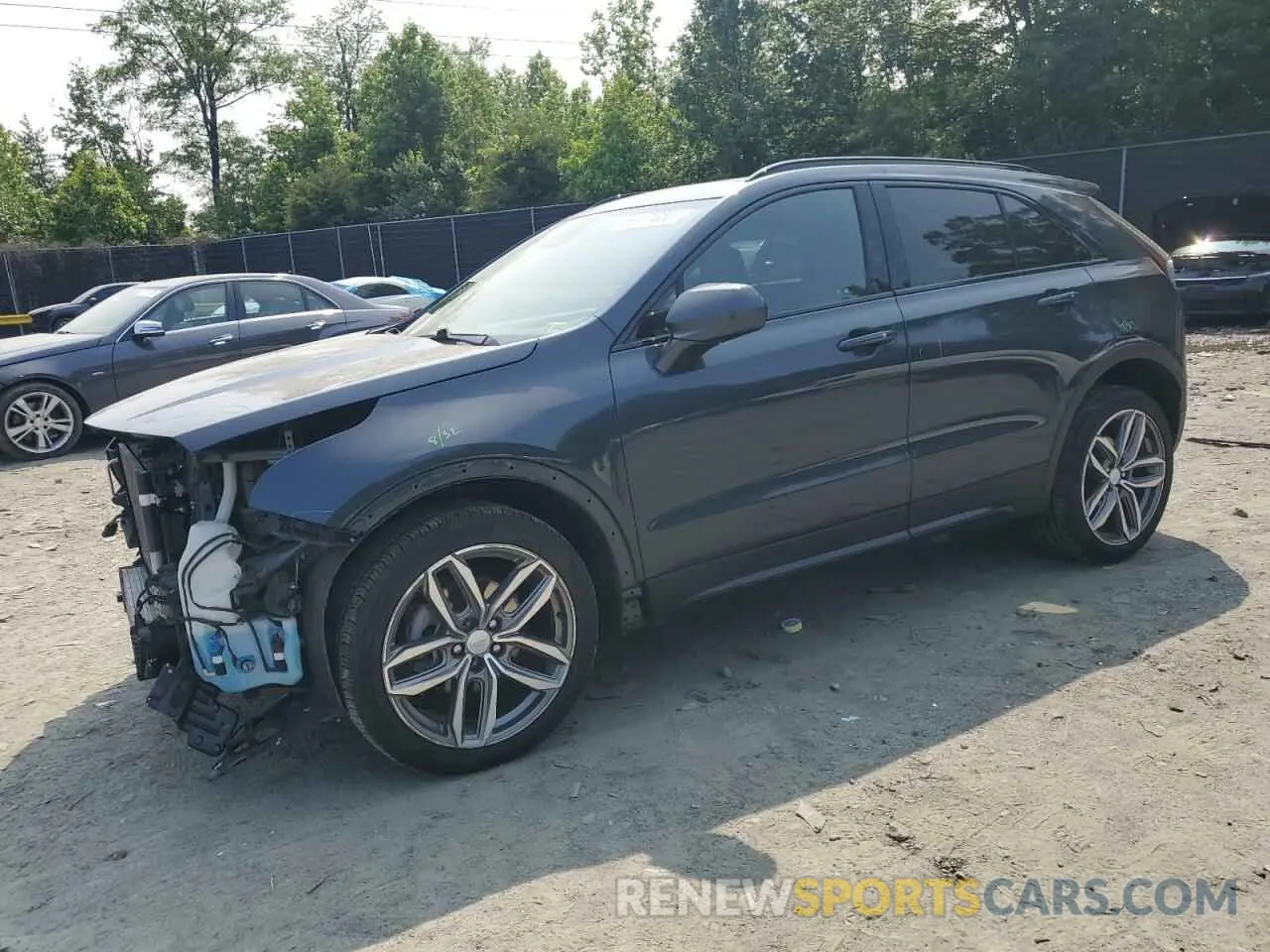 1 Photograph of a damaged car 1GYFZFR40LF145401 CADILLAC XT4 2020