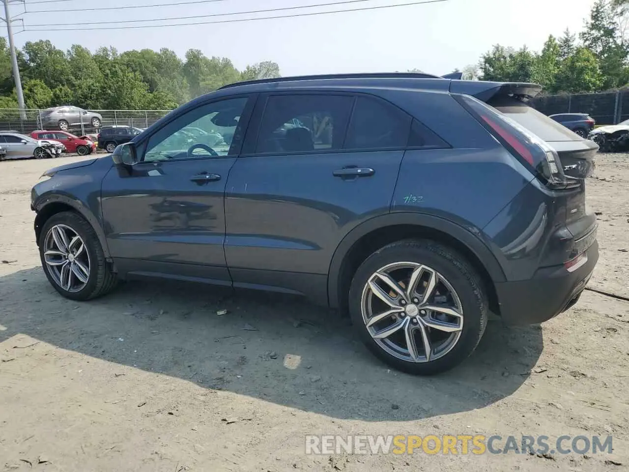 2 Photograph of a damaged car 1GYFZFR40LF145401 CADILLAC XT4 2020