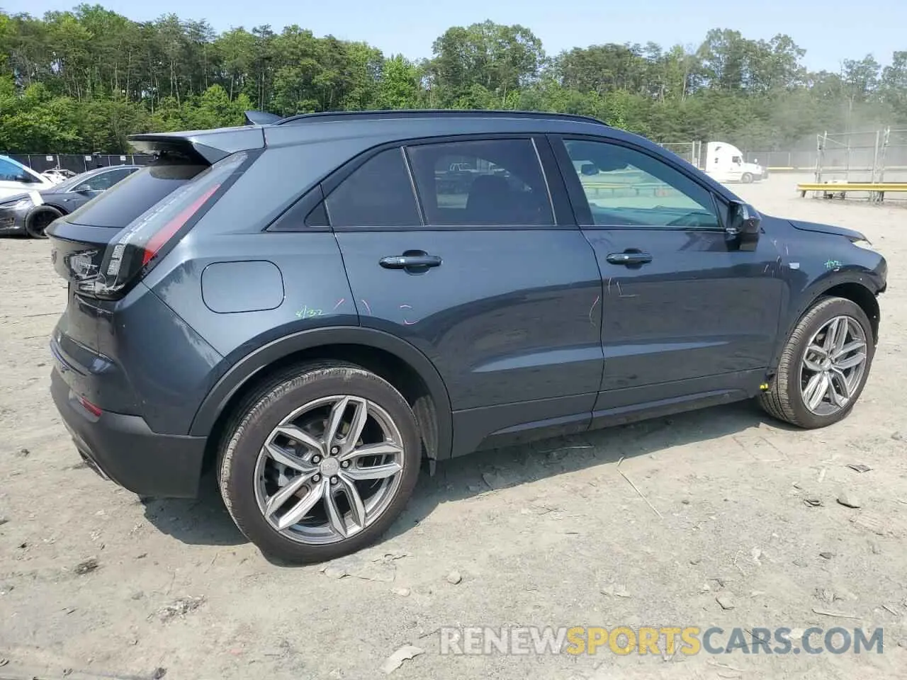 3 Photograph of a damaged car 1GYFZFR40LF145401 CADILLAC XT4 2020