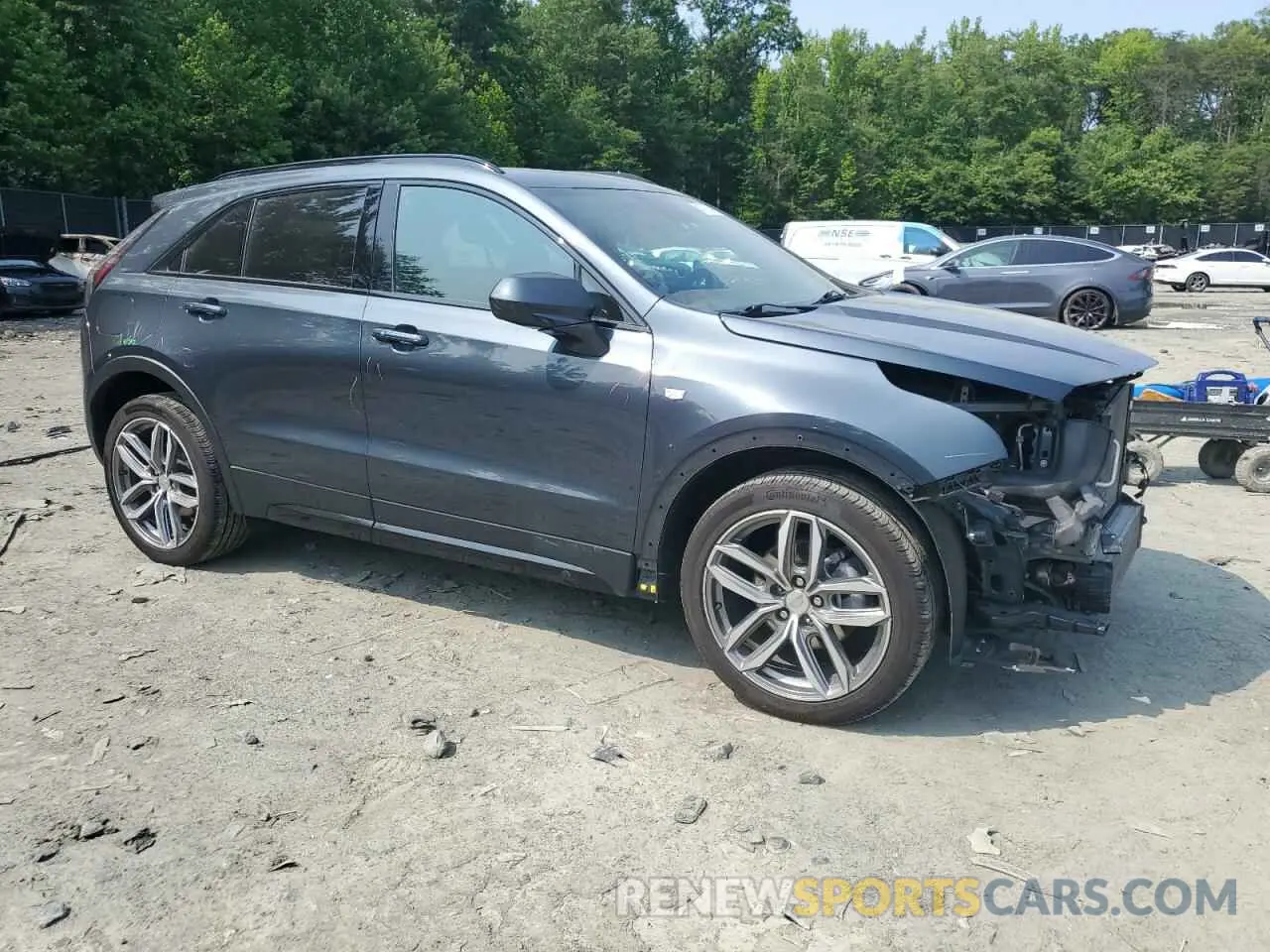 4 Photograph of a damaged car 1GYFZFR40LF145401 CADILLAC XT4 2020