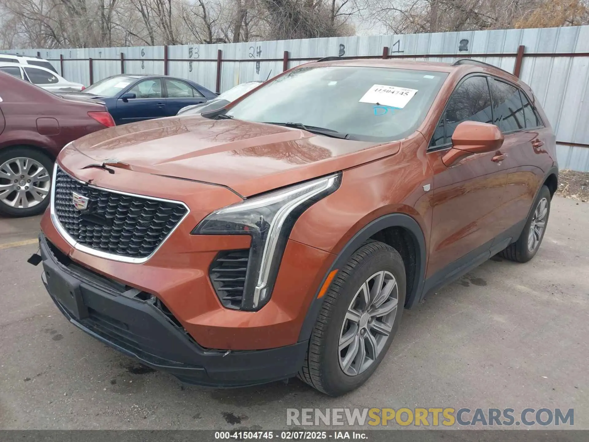 2 Photograph of a damaged car 1GYFZFR41LF132575 CADILLAC XT4 2020