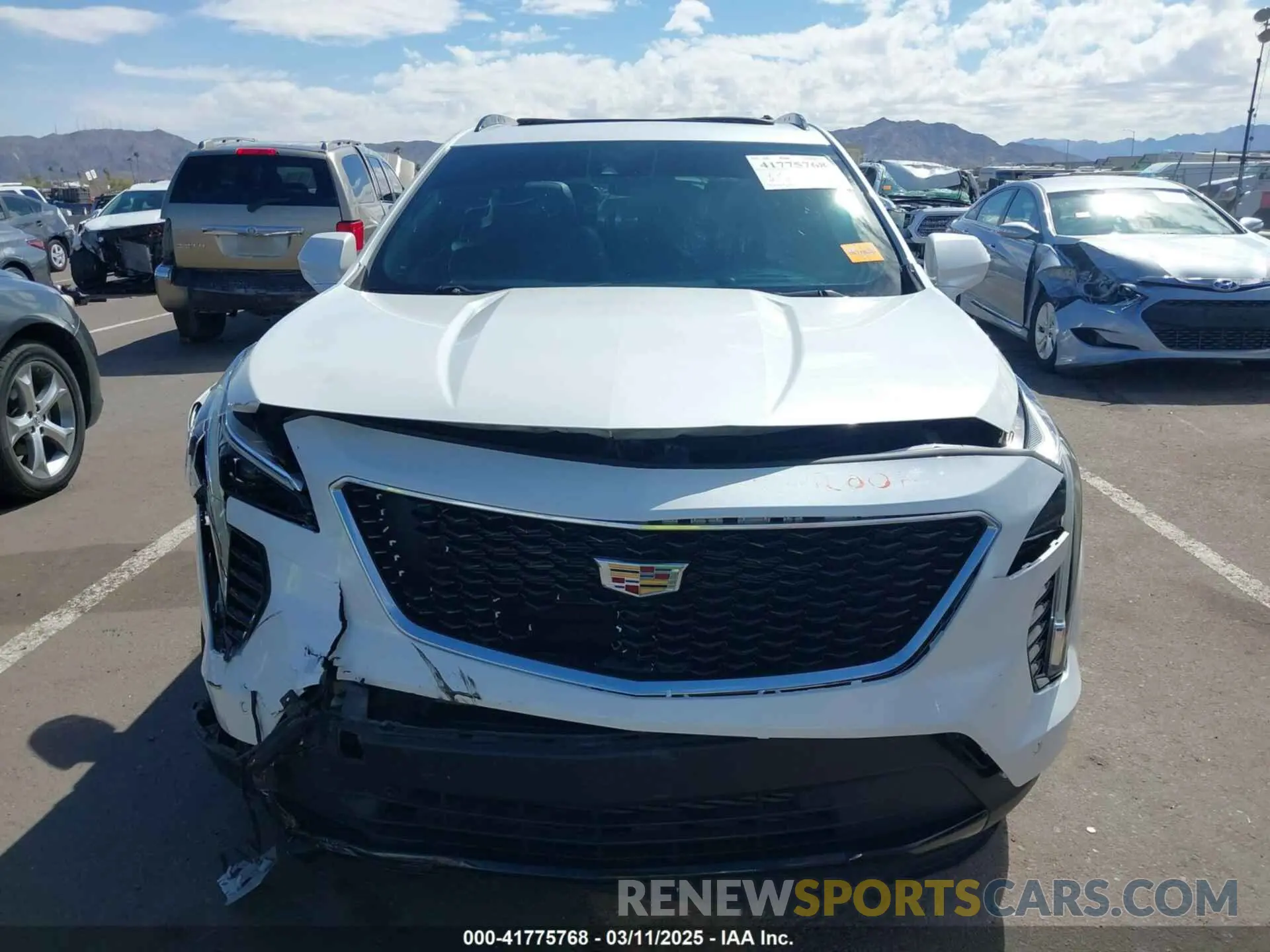 12 Photograph of a damaged car 1GYFZFR48LF122917 CADILLAC XT4 2020