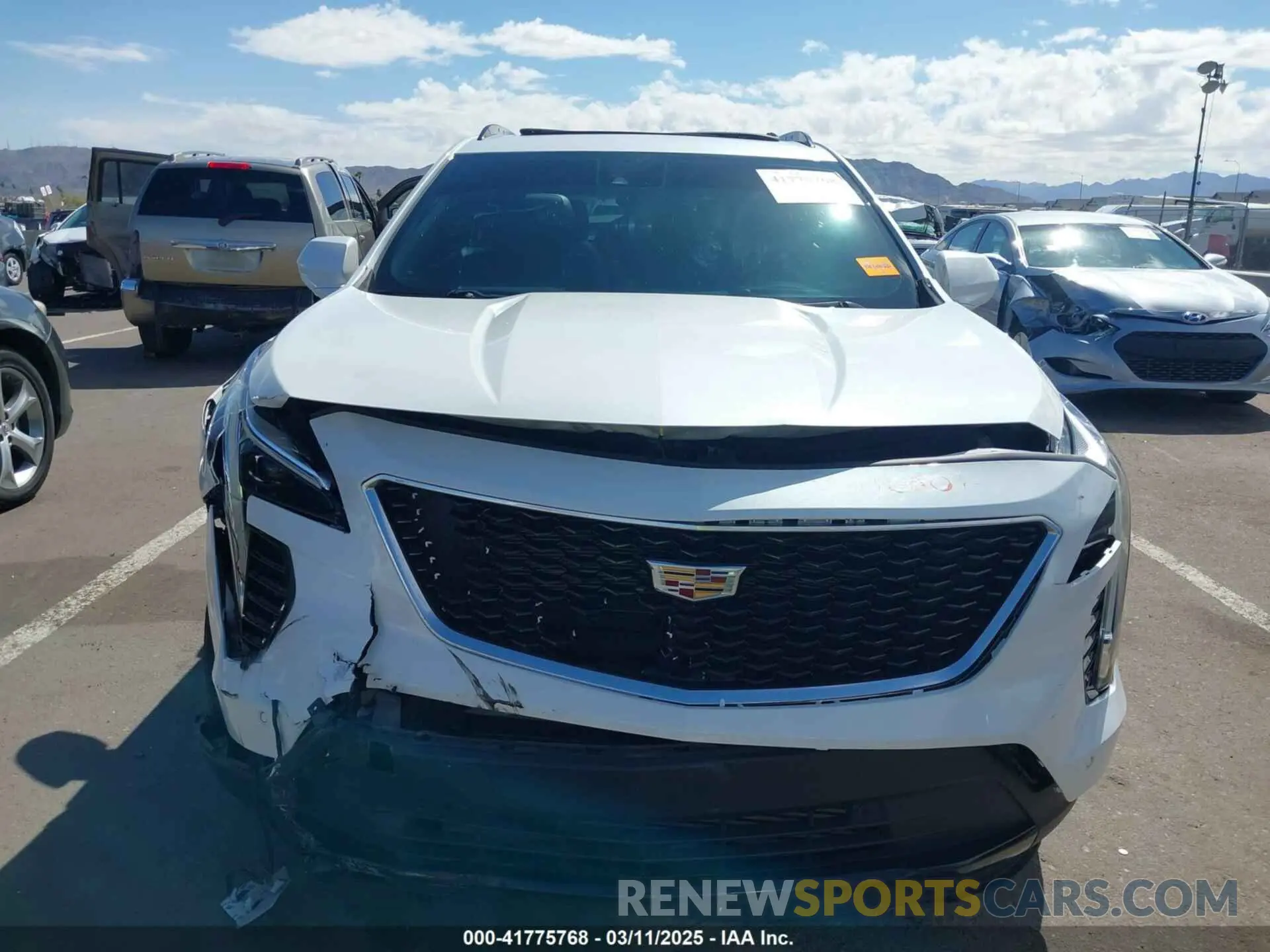 6 Photograph of a damaged car 1GYFZFR48LF122917 CADILLAC XT4 2020