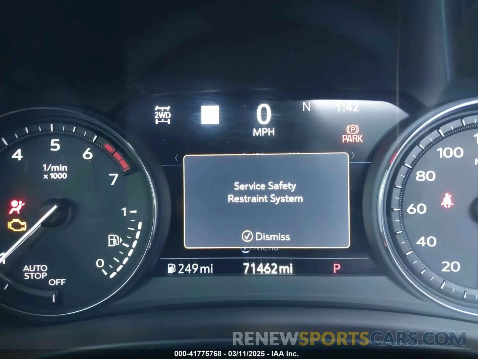 7 Photograph of a damaged car 1GYFZFR48LF122917 CADILLAC XT4 2020