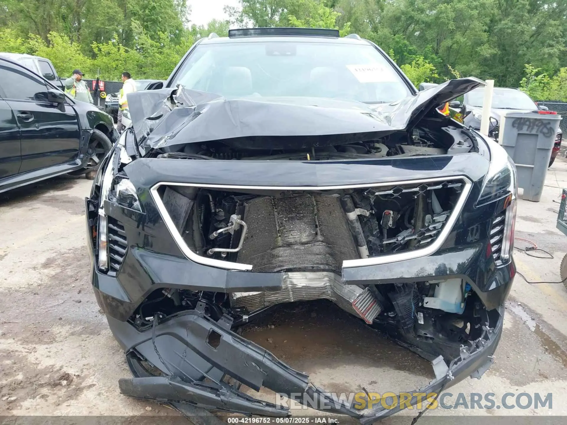 6 Photograph of a damaged car 1GYAZAR44MF004295 CADILLAC XT4 2021